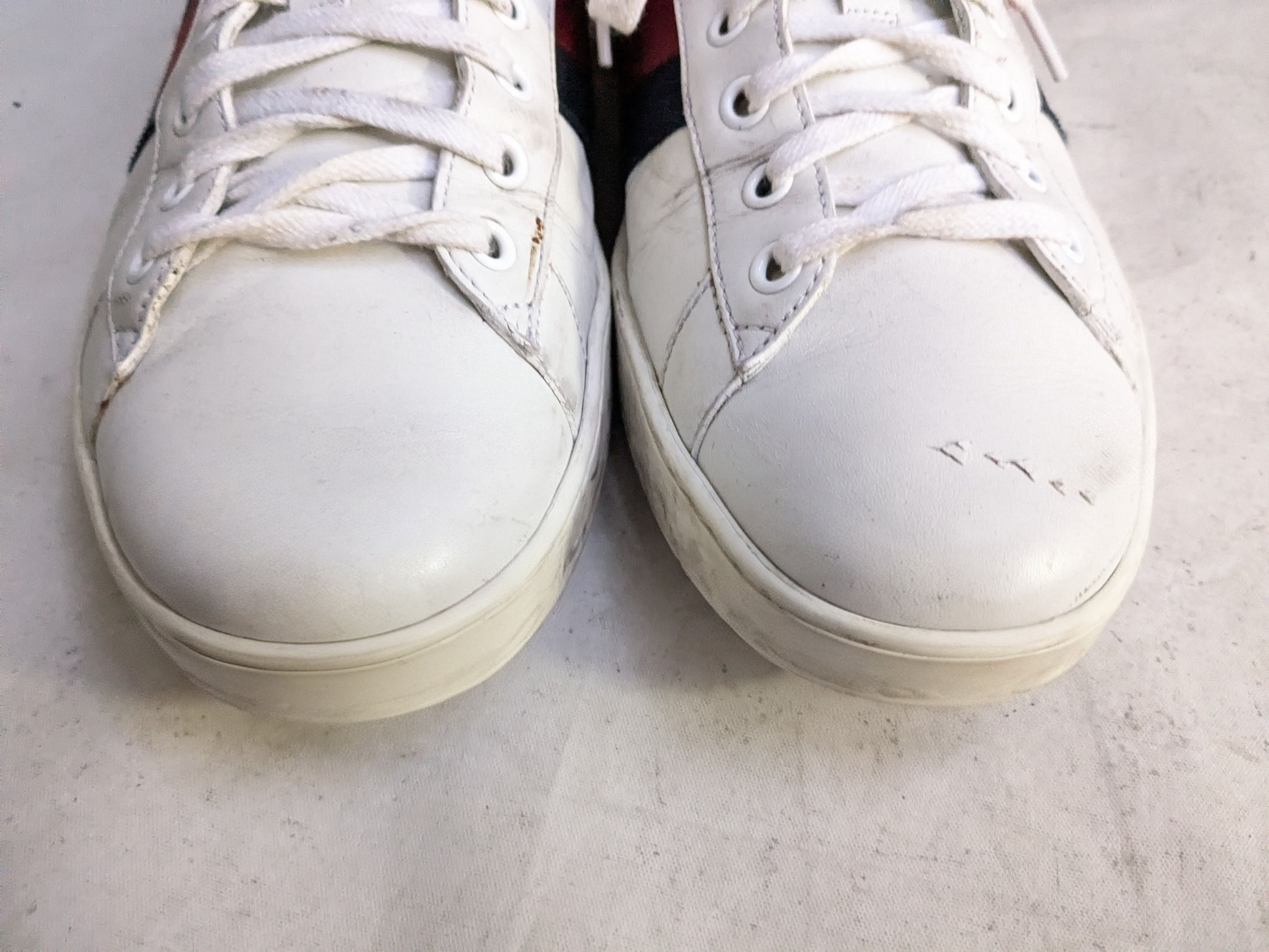 Gucci Gucci Ace Sneakers White Low Tops 9.5 Leather Size US 9.5 / EU 42-43 - 5 Thumbnail