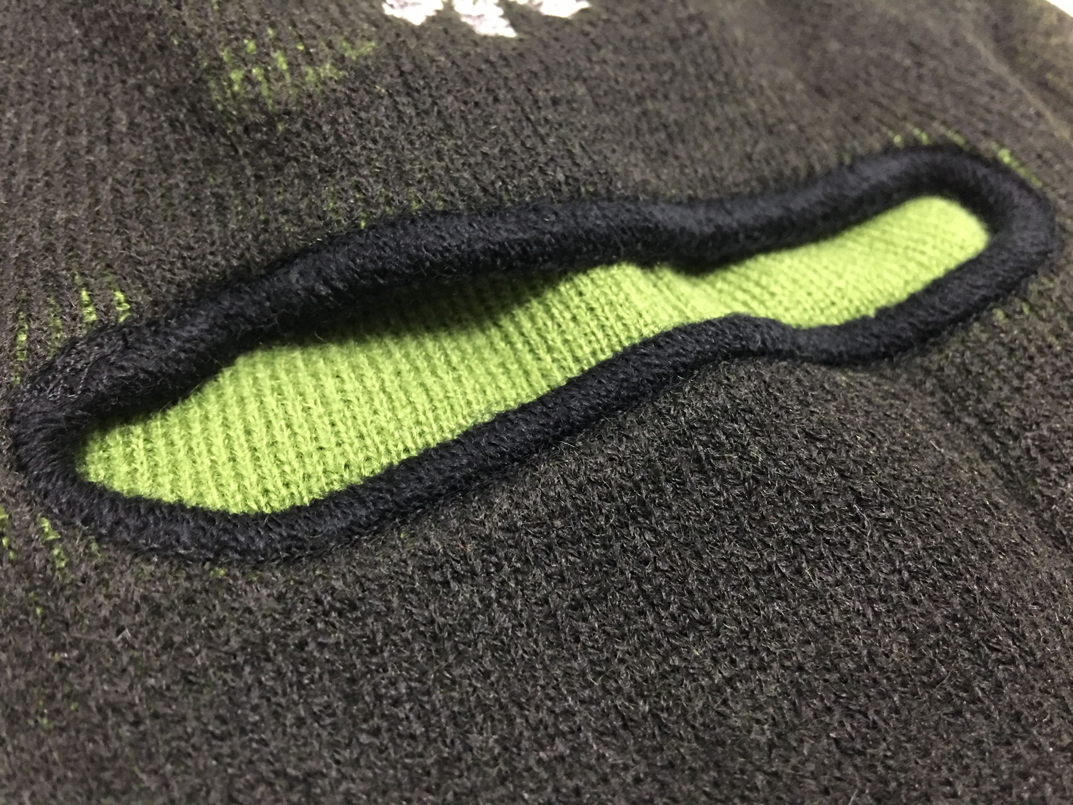 Fucking Awesome Fucking Awesome Spiral Embroidered Logo Balaclava Green Size ONE SIZE - 3 Thumbnail