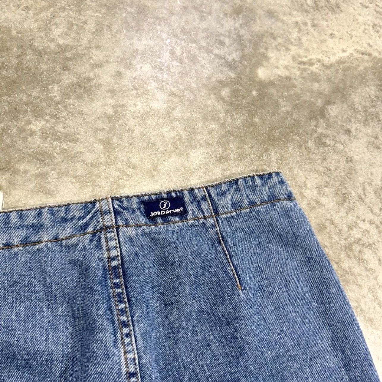 Jordache VINTAGE Jordache Jeans Juniors 7/8 High Rise Button Fly Flare Front Pockets 90s Size 28" / US 6 / IT 42 - 6 Thumbnail