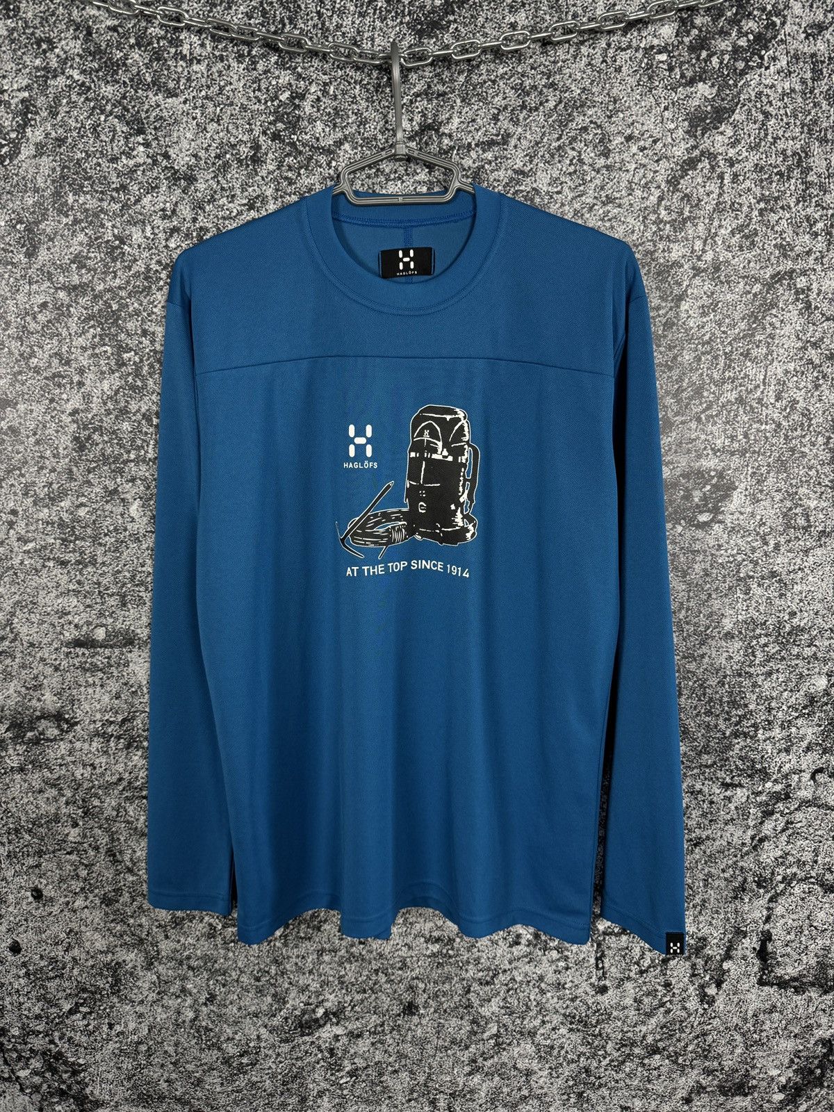 Haglofs Haglofs Backpack Graphic Long Sleeve T-Shirt Outdoor Size M Size US M / EU 48-50 / 2 - 1 Thumbnail