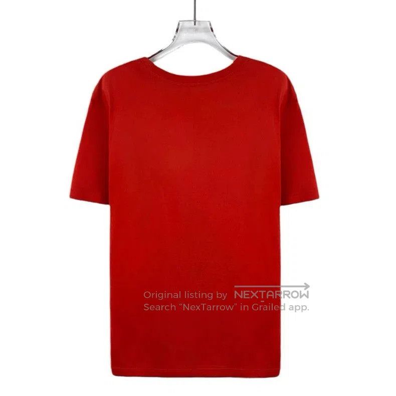 Louis Vuitton Louis Vuitton Red Logo Embroidered T. Size US S / EU 44-46 / 1 - 2 Thumbnail