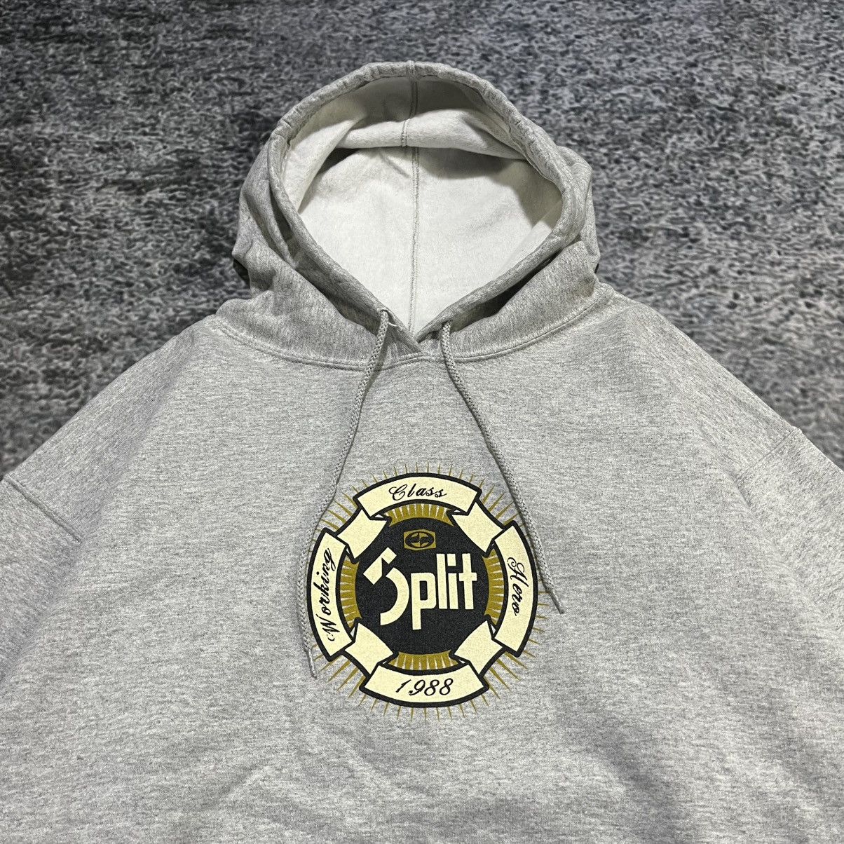 Split Vintage Y2K Split Skateboard Grunge Hoodie Sweatshirt Large Size US L / EU 52-54 / 3 - 5 Thumbnail