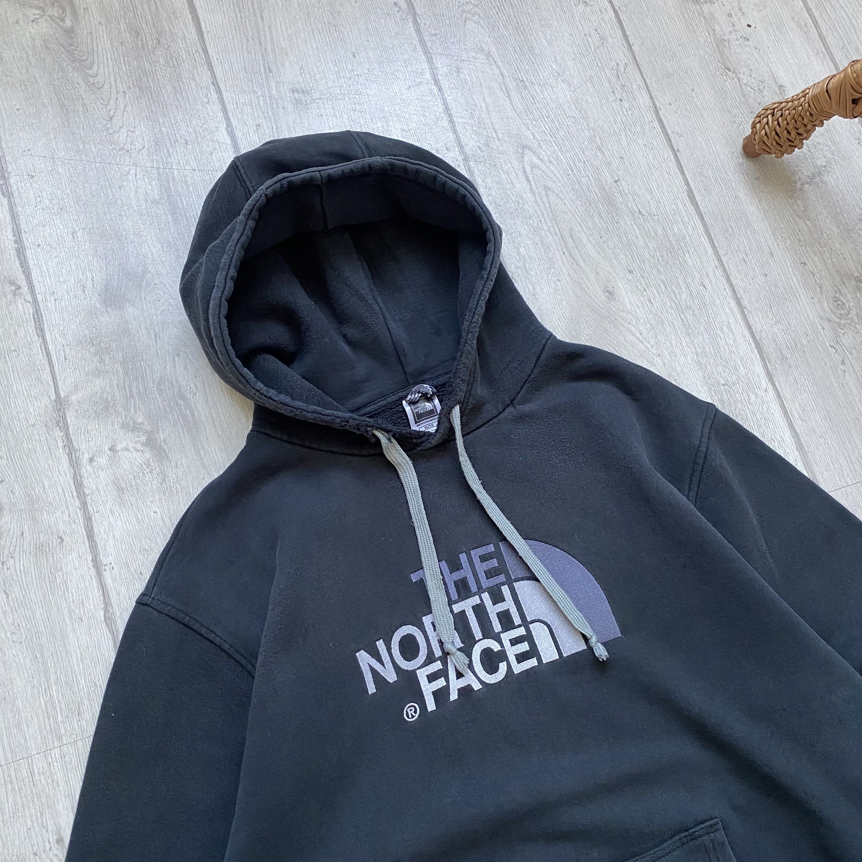 The North Face 🏕️ Vintage The North Face Hoodie TNF Trashed distressed Size US XL / EU 56 / 4 - 3 Thumbnail
