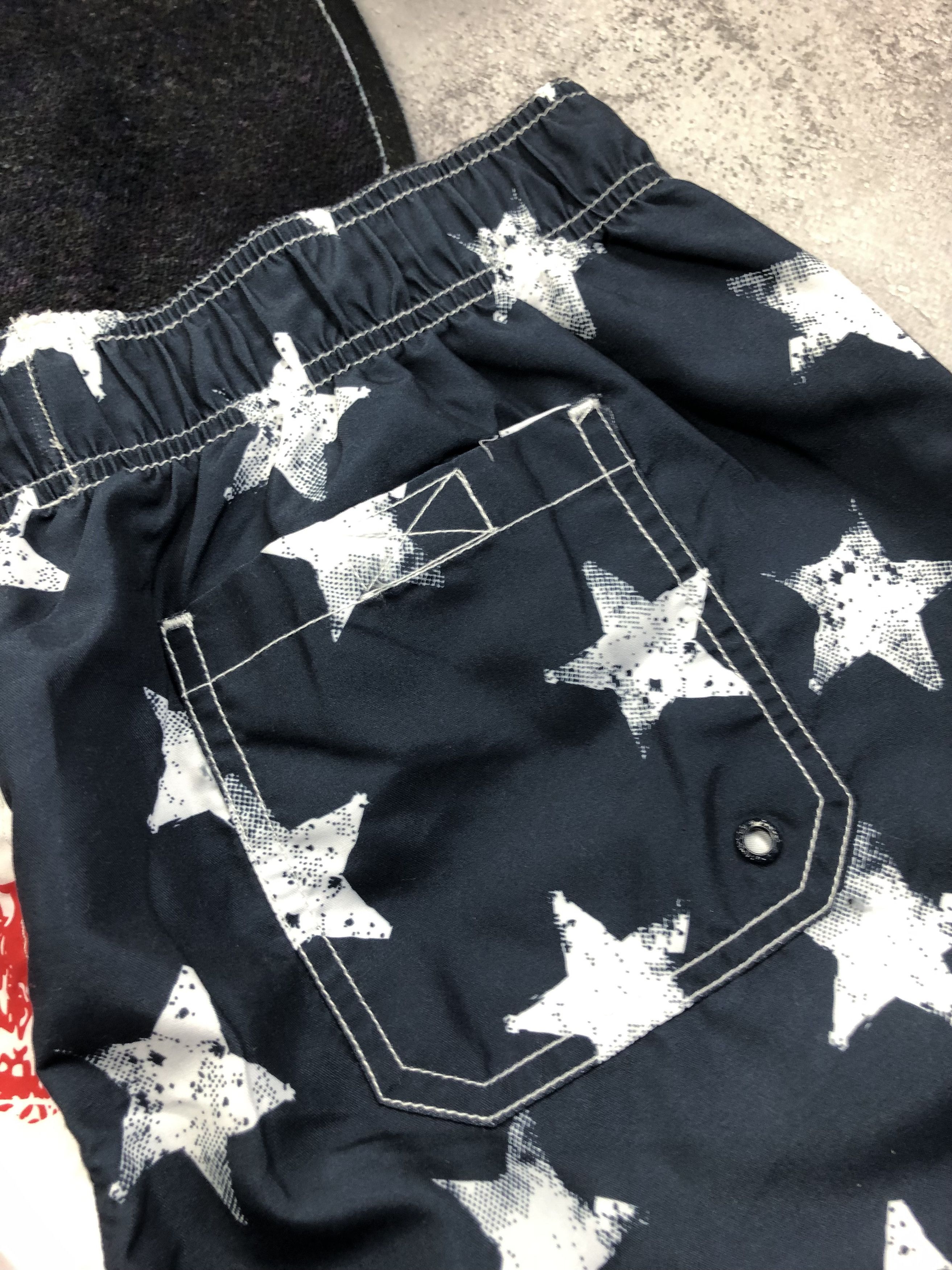 Other AMERICAN FLAG Style Big Logo Hype Streetwear Y2k Swim Shorts Size US 32 / EU 48 - 13 Thumbnail