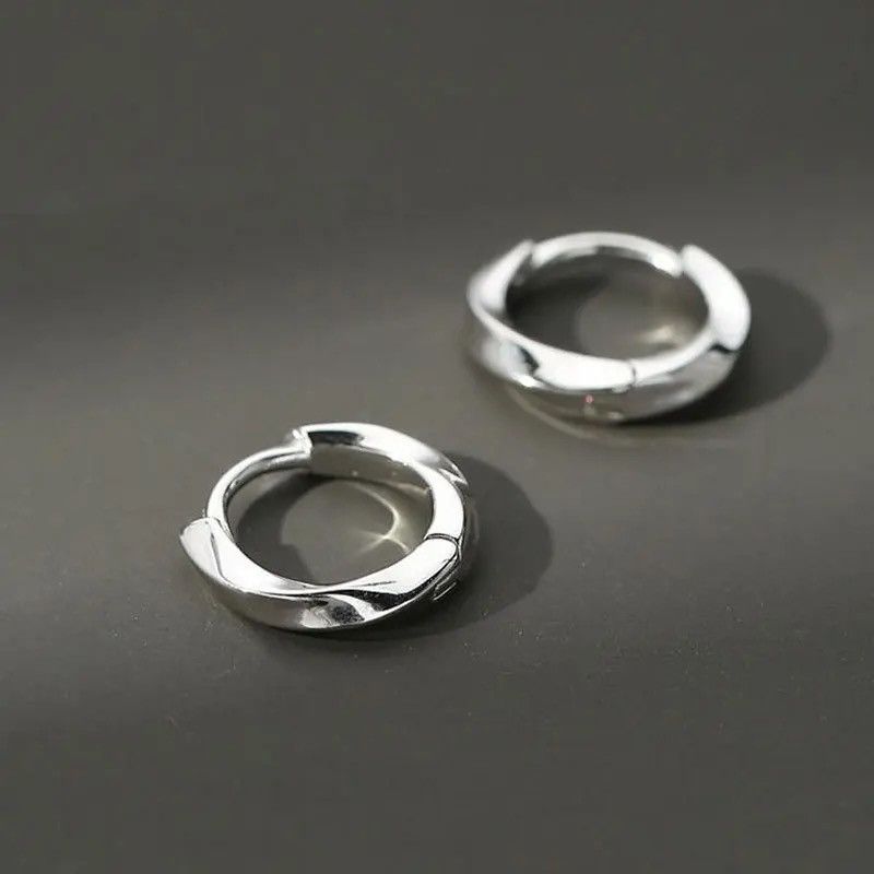 Jewelry × Vintage 1pair New Fashion Round Earrings Size ONE SIZE - 4 Thumbnail
