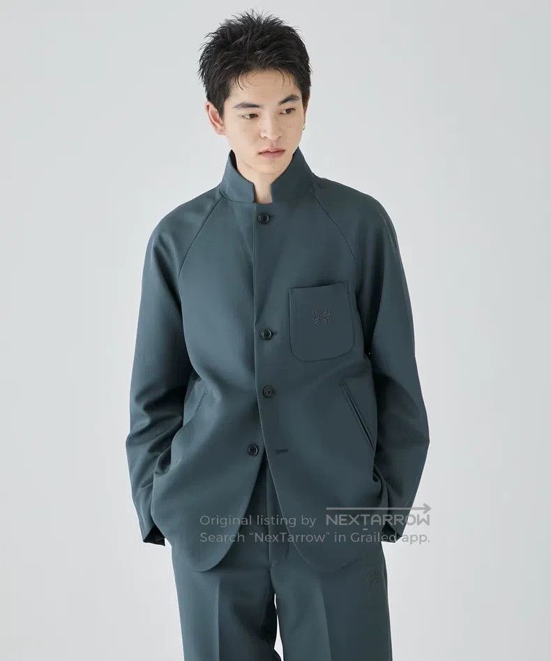 Needles Needles size S Embroidery logo suit jacket Size 48R - 7 Thumbnail