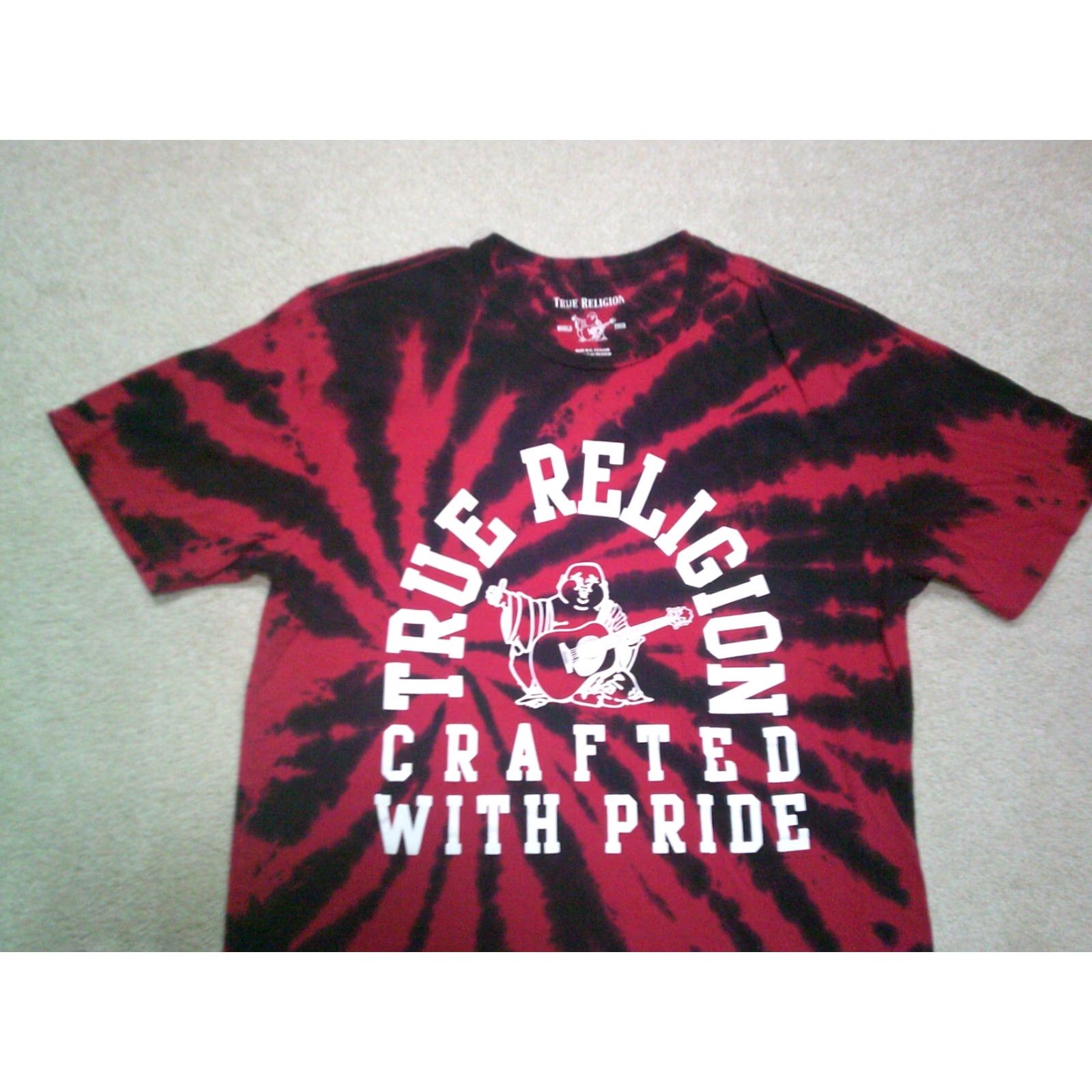True Religion **True Religion Red Tie Dye T-Shirt Mens Small** User: True Religion Red Tie Dye T-Shirt Mens Small Size US S / EU 44-46 / 1 - 3 Thumbnail