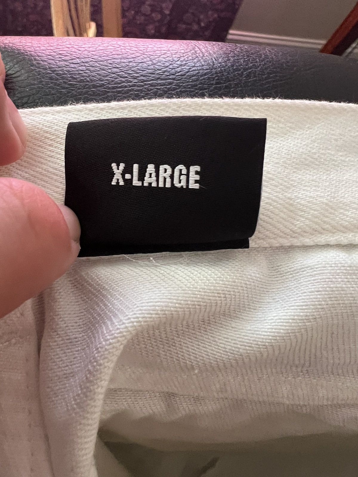 Revenge Revenge embroidered white denim jeans Size US 34 / EU 50 - 5 Thumbnail
