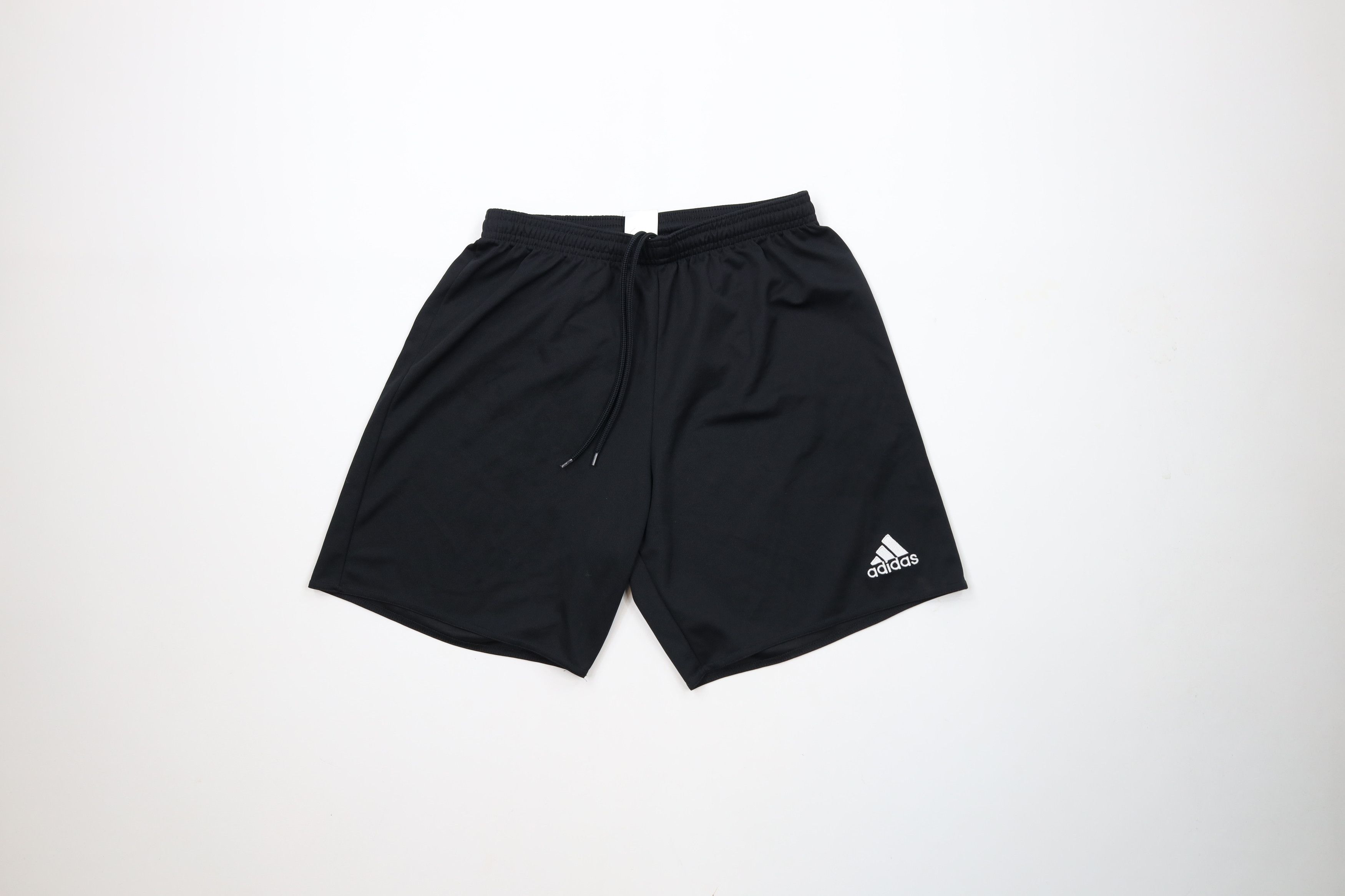 Adidas × Vintage Vintage Adidas Spell Out Running Jogging Soccer Shorts Black Size US 32 / EU 48 - 1 Thumbnail