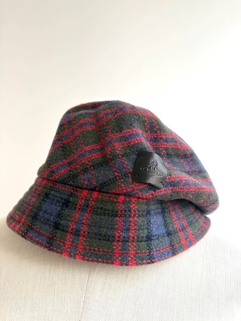 Vivienne Westwood Vivienne Westwood Old-fashioned checked newsboy hat Size ONE SIZE - 1 Thumbnail