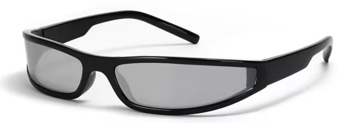 Electric Visual Narrow Rectangle Y2K Sunglasses Size ONE SIZE - 3 Thumbnail