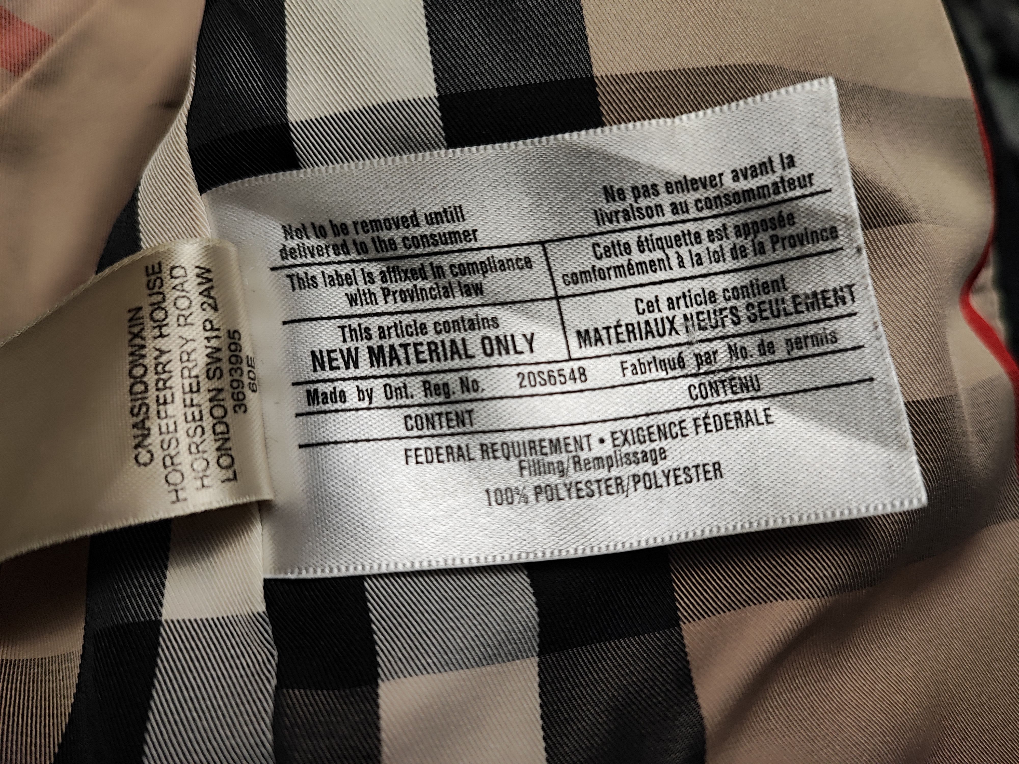 Burberry × Vintage BURBERRY PUFFER GOOSEDOWN JACKETS Size US XXS / EU 40 - 16 Thumbnail