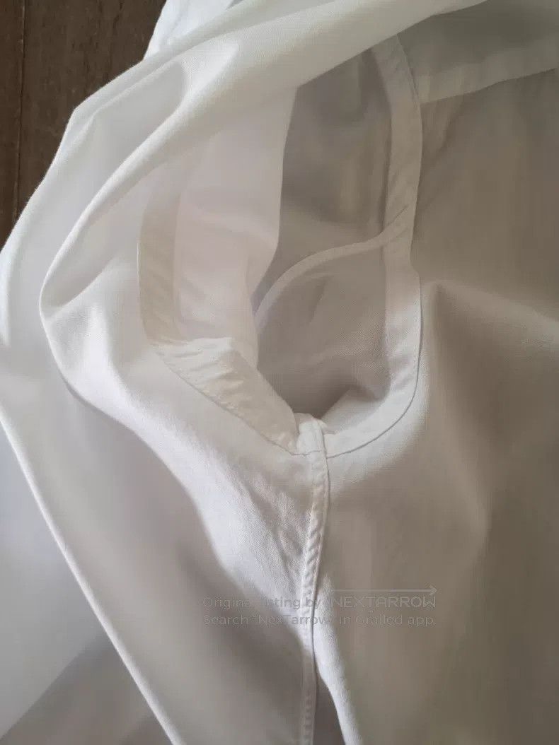 Comme des Garcons Comme Des Garcons Red Heart Embroidered White Shirt Size M / US 6-8 / IT 42-44 - 5 Thumbnail