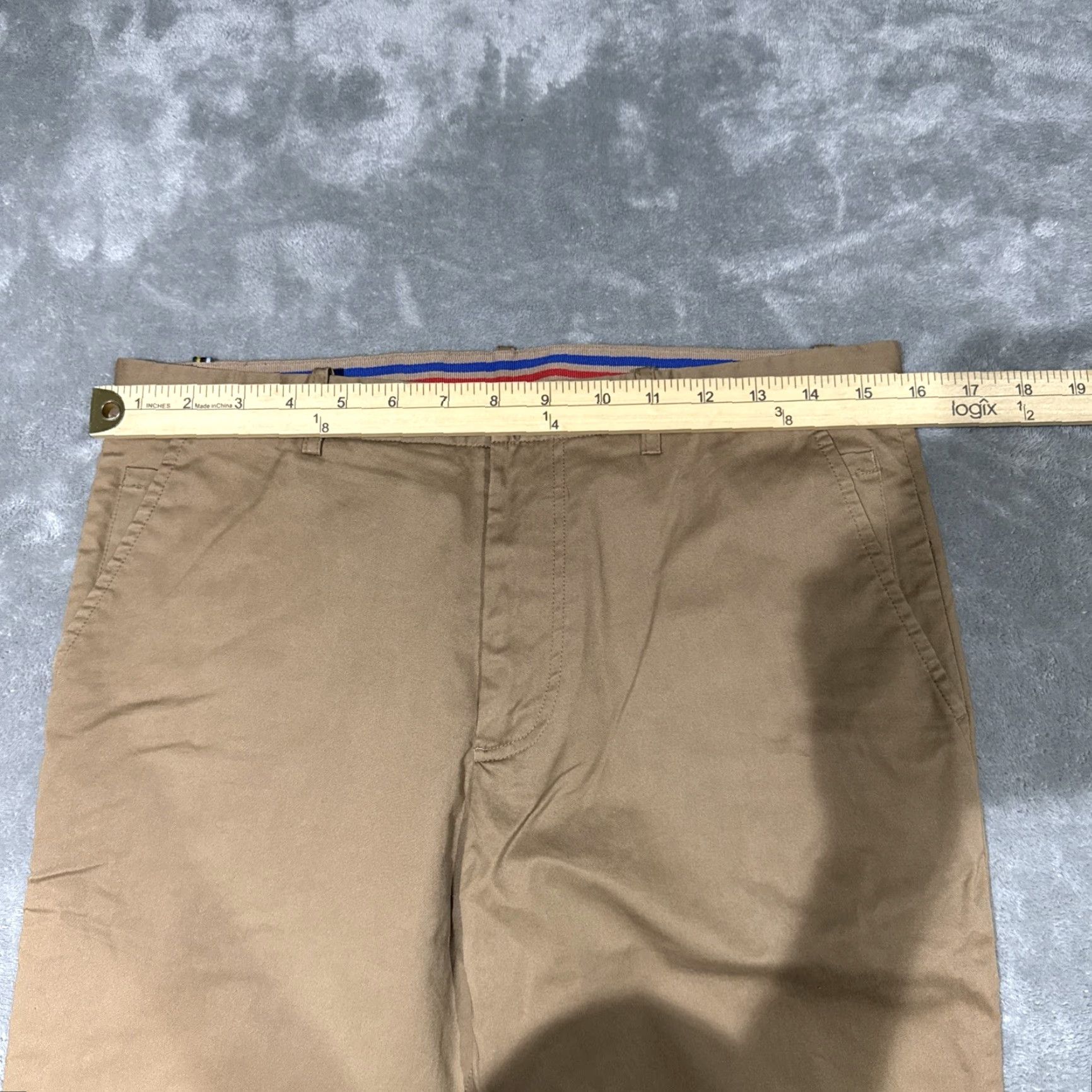 Fred Perry Fred Perry Pants Mens 30 Khaki Tan Chino Bradley Wiggins Button Casual Size US 30 / EU 46 - 4 Thumbnail