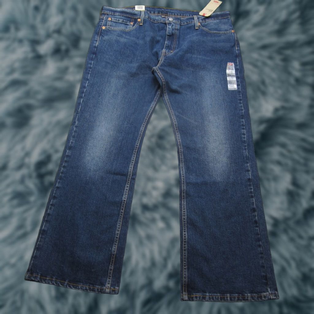 Levi's VINTAGE Levi's 517 Jeans Mens 42x32 Blue Bootcut USA Made Cowboy Cut Stretch Denim Size US 42 / EU 58 - 1 Thumbnail