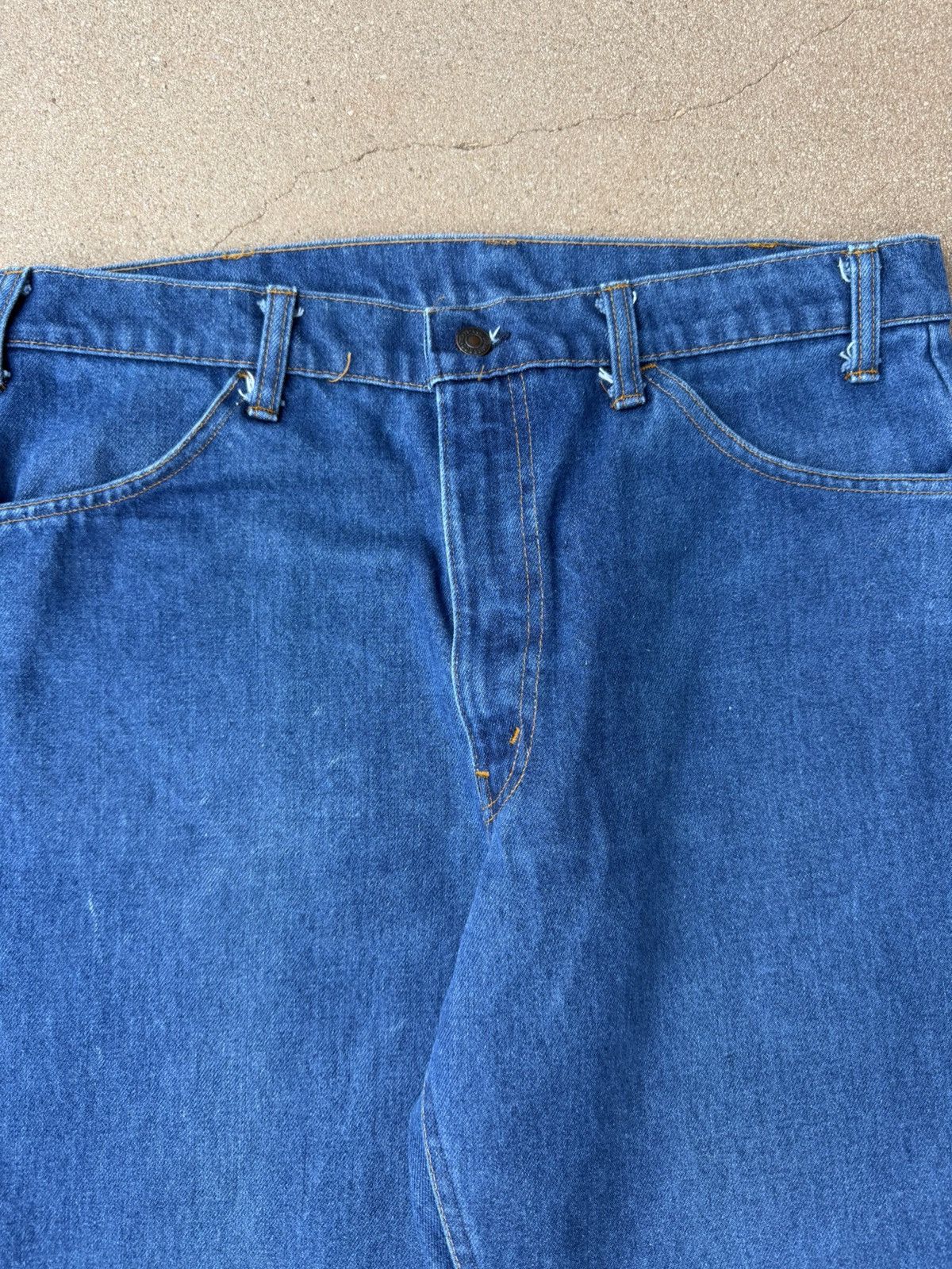 Levi's Vtg 80’s Levi’s 646 Orange Tab Bellbottom Flare Jeans 36x28 Size US 36 / EU 52 - 4 Thumbnail