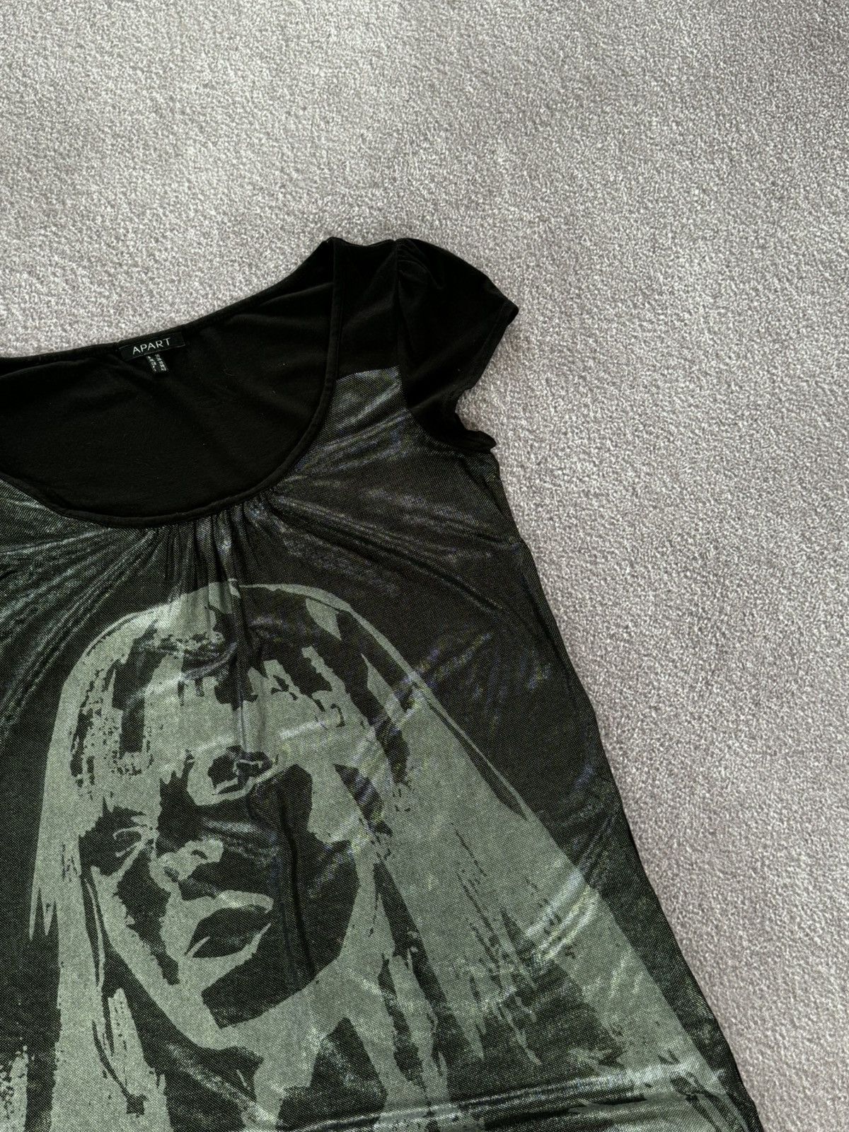 If Six Was Nine Vintage Sexy Bright Glamour Logo Girl Portrait Size L / US 10 / IT 46 - 5 Thumbnail