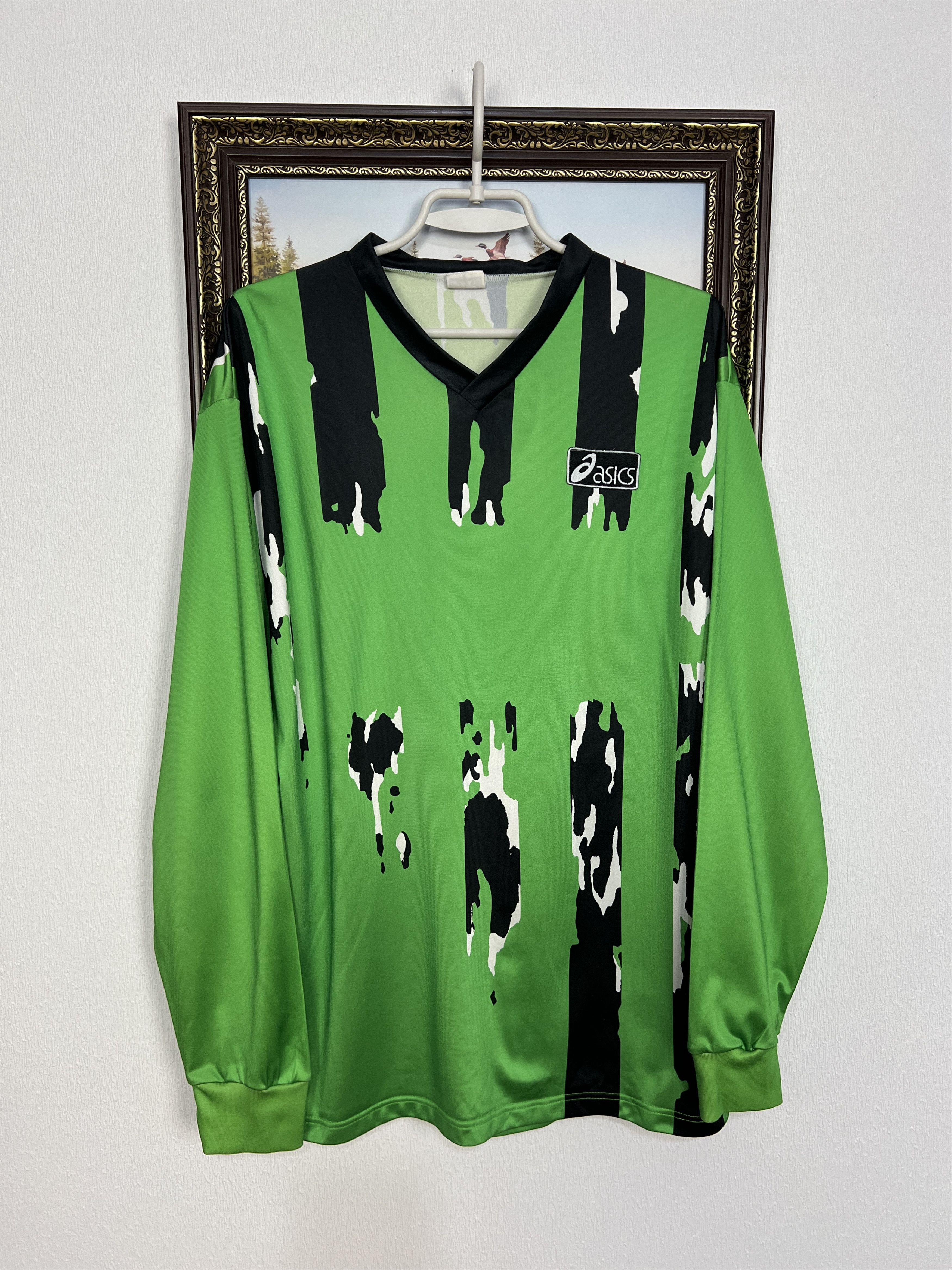 Asics Borussia Monchengladbach football shirt Long Sleeve Jersey Size US L / EU 52-54 / 3 - 1 Thumbnail
