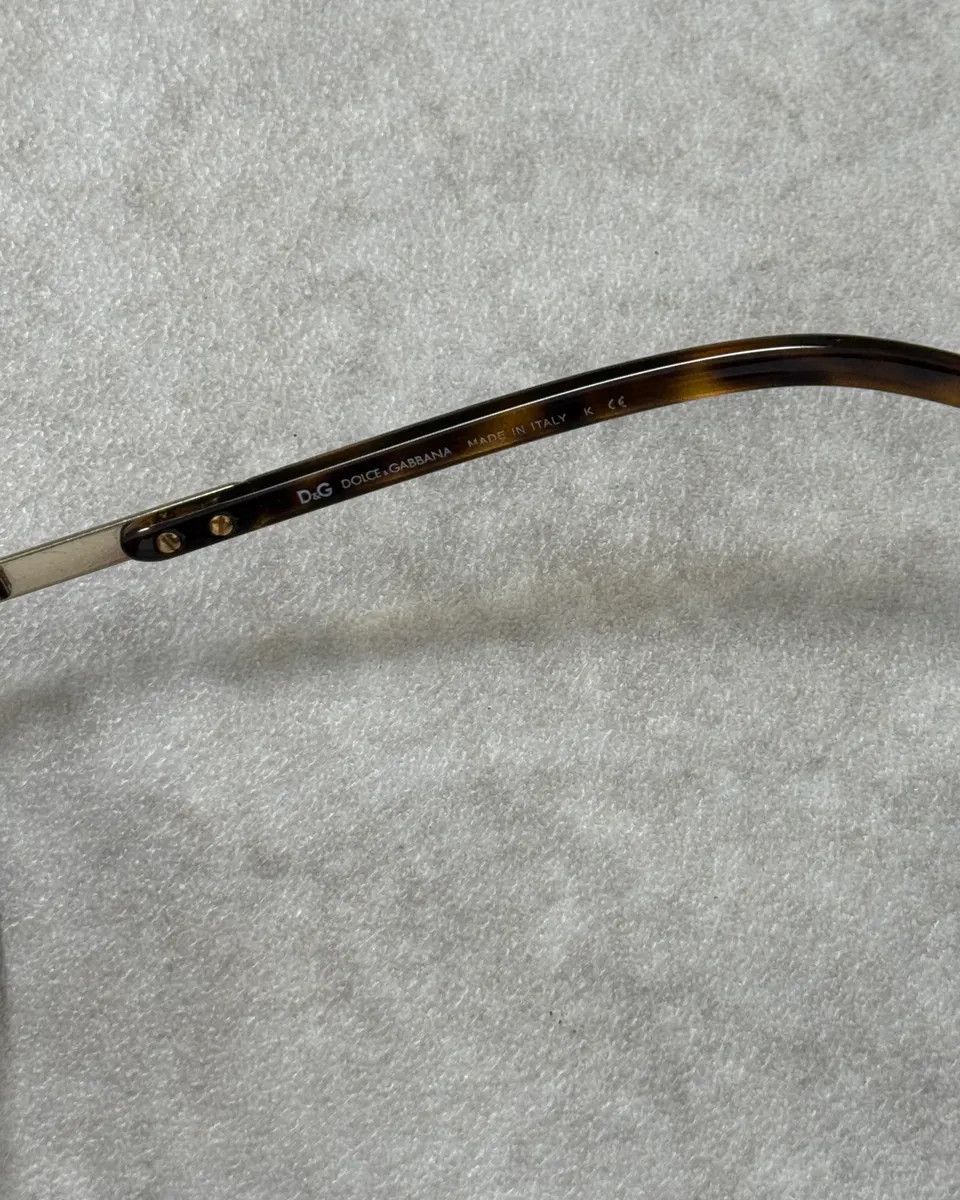 Dolce & Gabbana Dolce & Gabbana Brown Acetate Aviator Sunglasses Size ONE SIZE - 9 Thumbnail