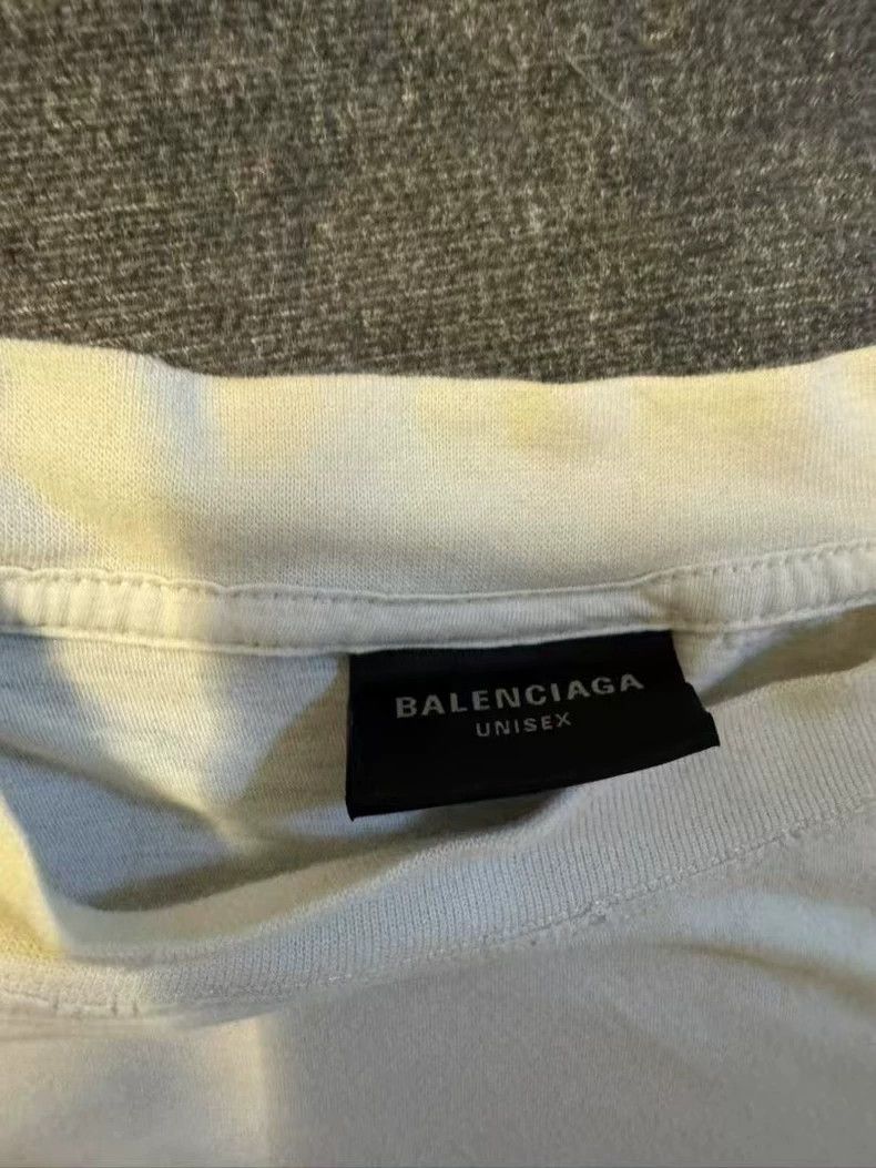Balenciaga Balenciaga Stereo color letter printing destroys sleeveles Size US M / EU 48-50 / 2 - 3 Thumbnail