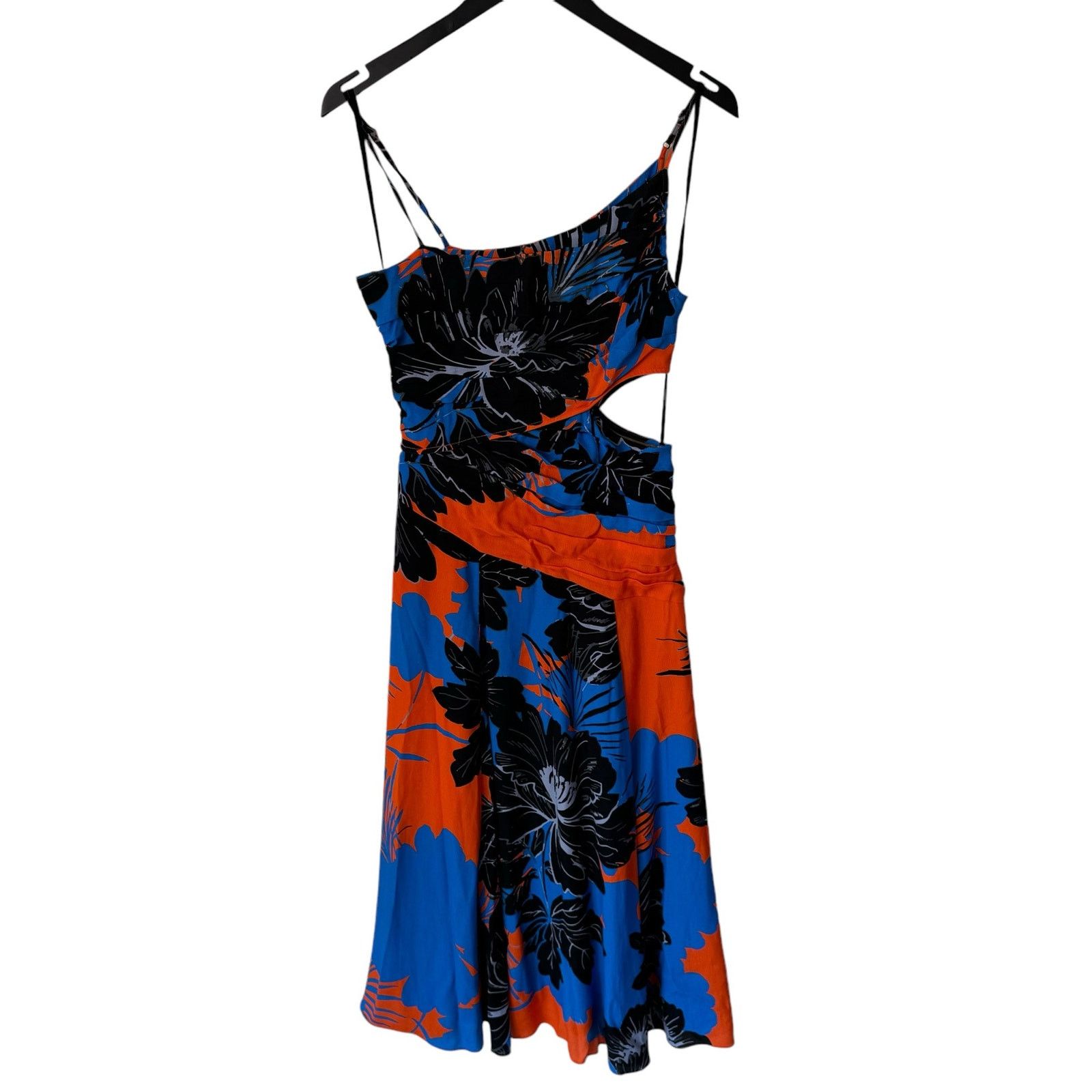 Anthropologie Anthropologie Tracy Reese Printed Asymmetrical Cutout Dress Size XS / US 0-2 / IT 36-38 - 5 Thumbnail