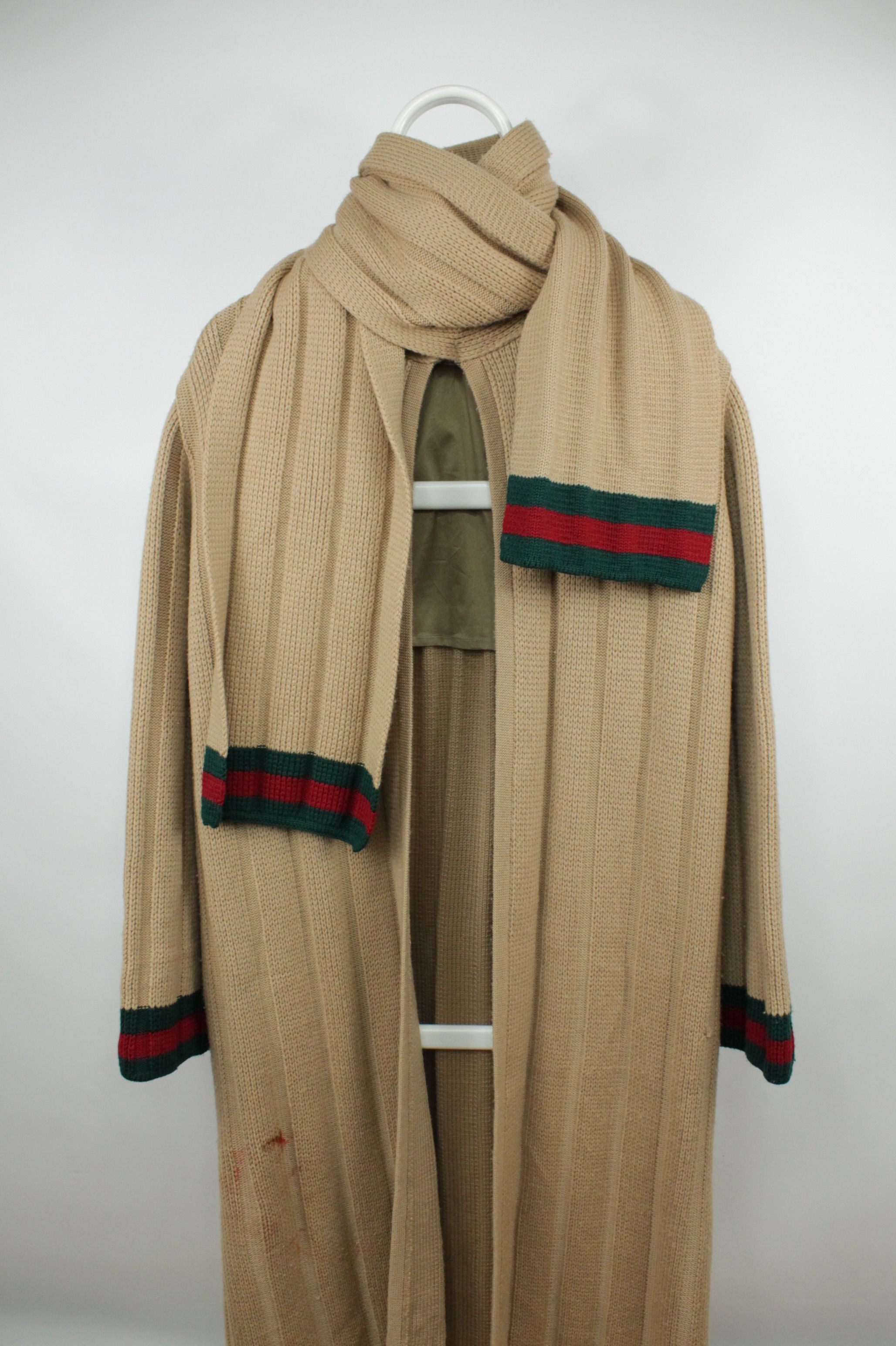 Gucci Сollectible Vintage 70's Knit Wool Coat