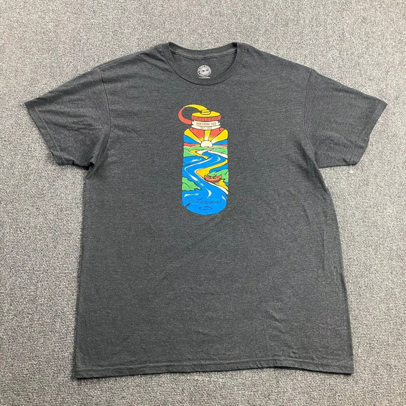 Other The Duck Company Shirt Men's Extra Large Gray Graphic XL Size US XL / EU 56 / 4 - 1 Thumbnail