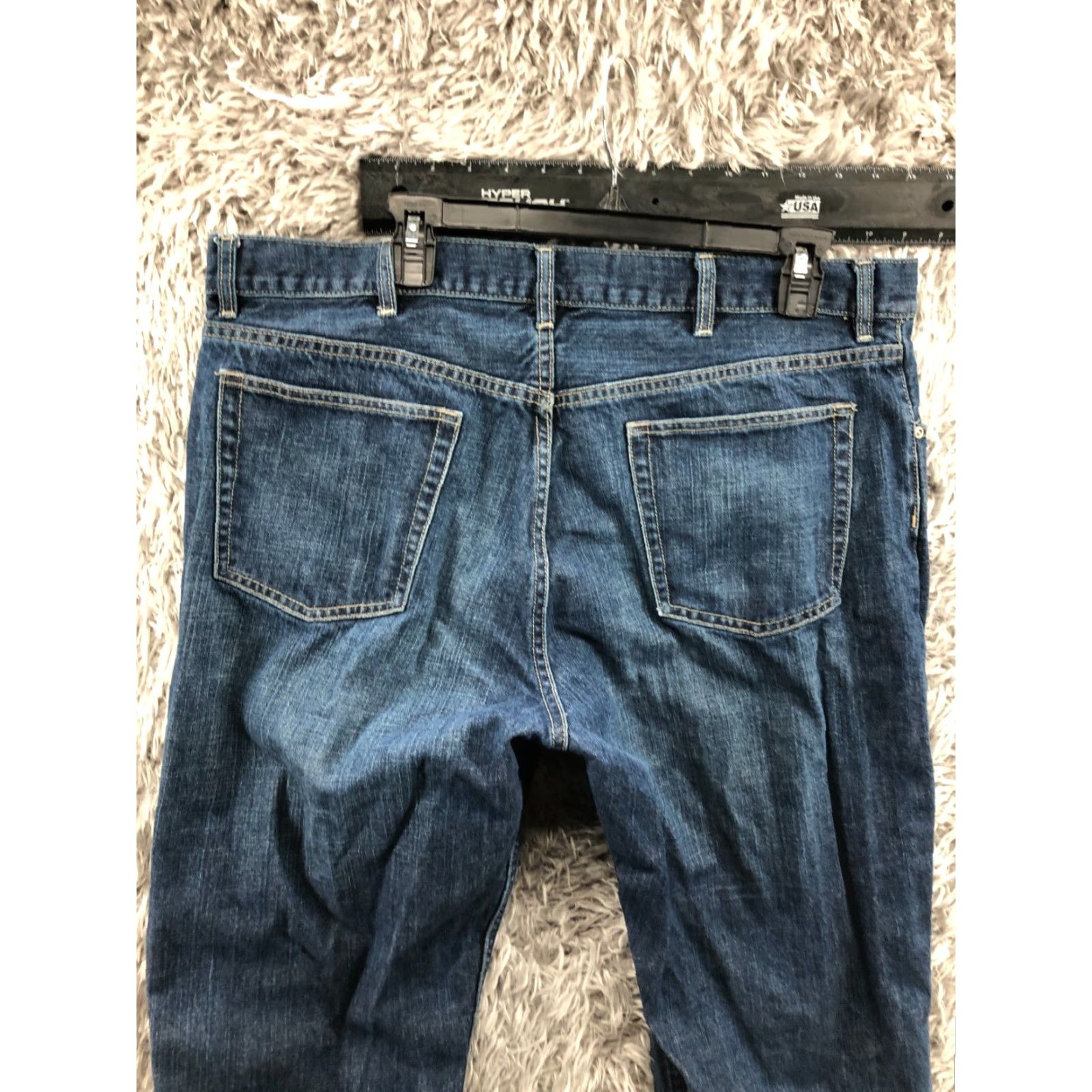 Vintage Structure Jeans Size 38x32 Mens Bootcut Regular Medium Wash Blue Size US 38 / EU 54 - 6 Thumbnail