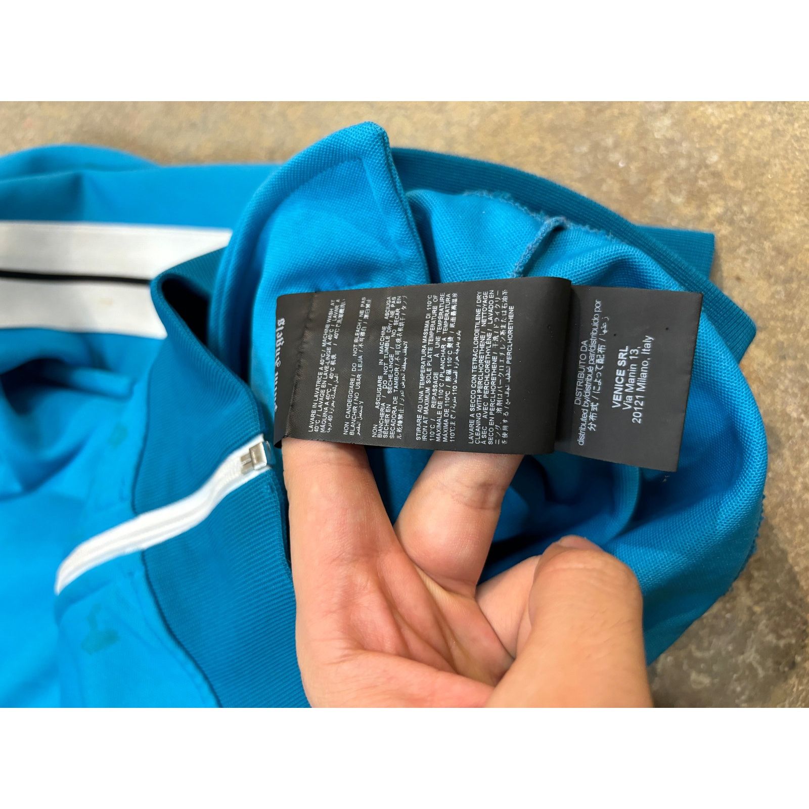Palm Angels Palm AnGels Track Jacket Powder Blue Used XL Size US XL / EU 56 / 4 - 3 Thumbnail