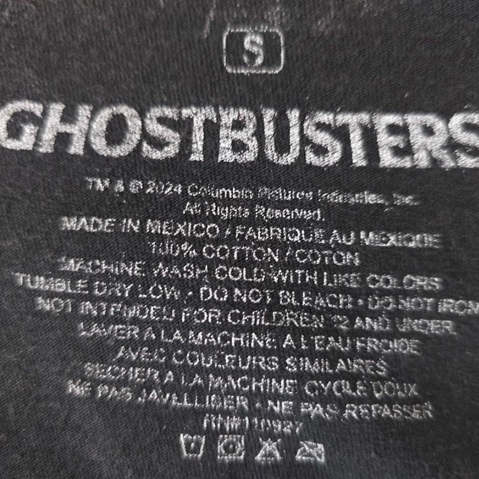 Vintage Ghostbusters T Shirt Mens Size Small Black Stonewash New York City Size US S / EU 44-46 / 1 - 6 Thumbnail