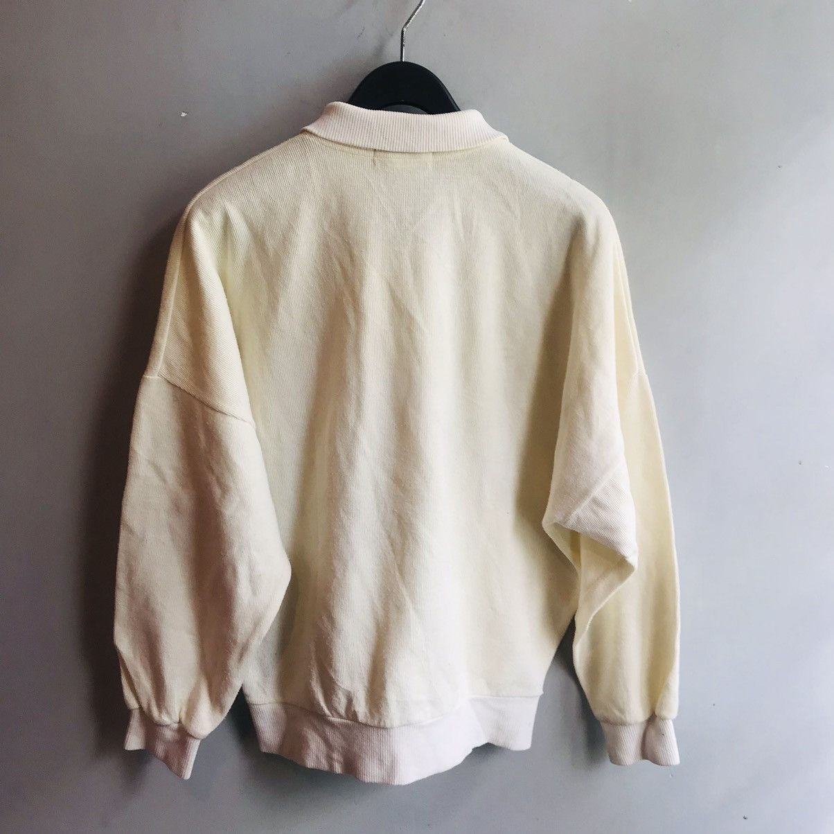 20471120 × Vintage Japanese Collar Neck Polo Sweatshirt Size US S / EU 44-46 / 1 - 6 Thumbnail