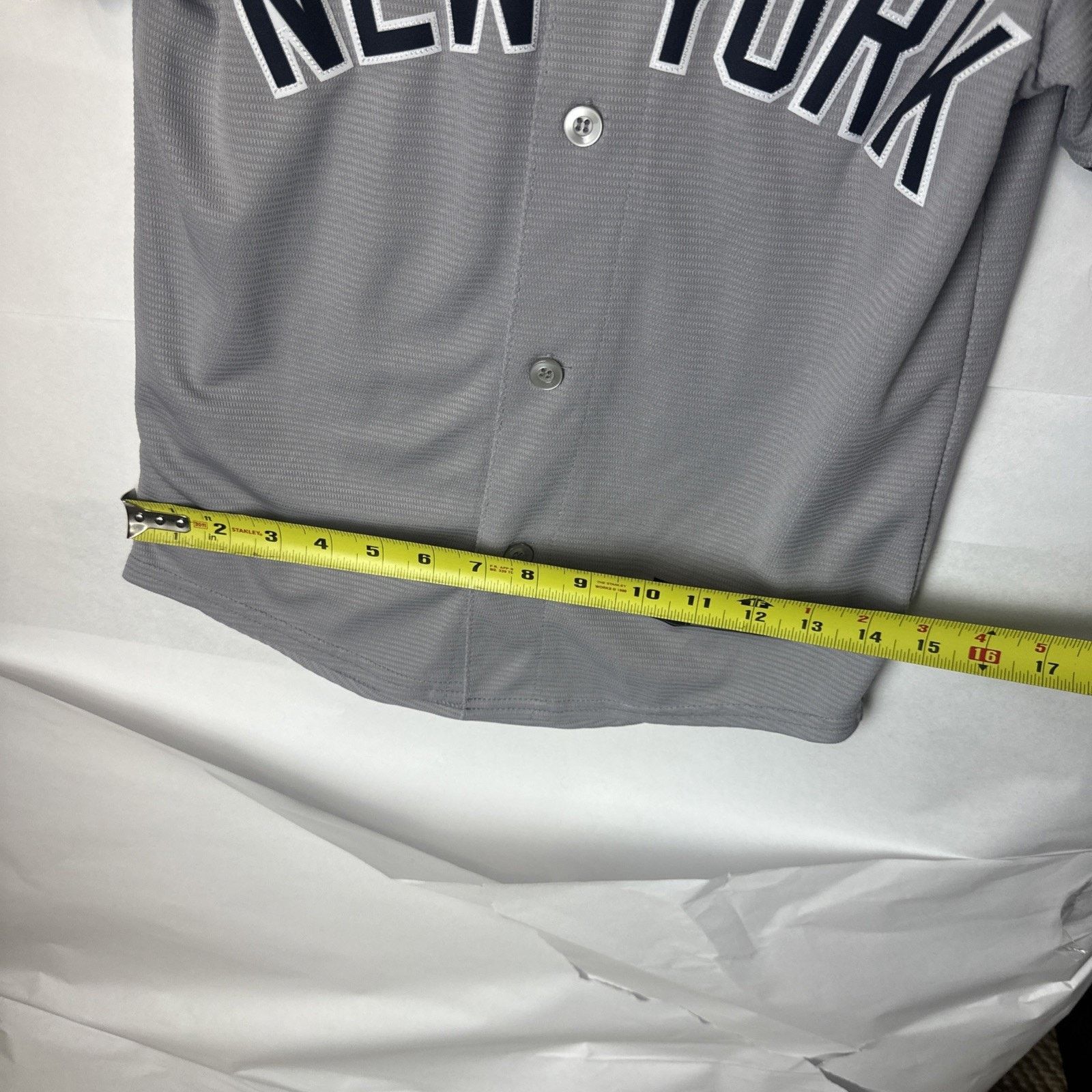 Nike Aaron Judge New York Yankees Men's Nike Jersey Gray Size S Size US S / EU 44-46 / 1 - 5 Thumbnail