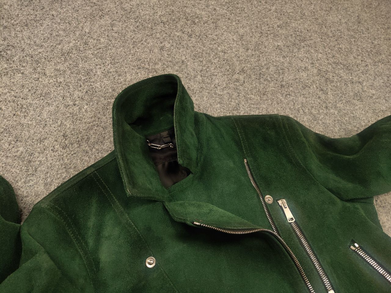 Belstaff Belstaff Elkstone Suede Leather Biker zip Jacket Vintage Size S / US 4 / IT 40 - 14 Thumbnail