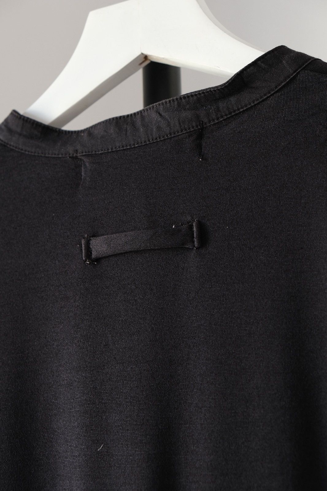 Jean Paul Gaultier Jean-Paul GAULTIER Objet Early 00s Black Button Up T-Shirt Size US L / EU 52-54 / 3 - 7 Thumbnail