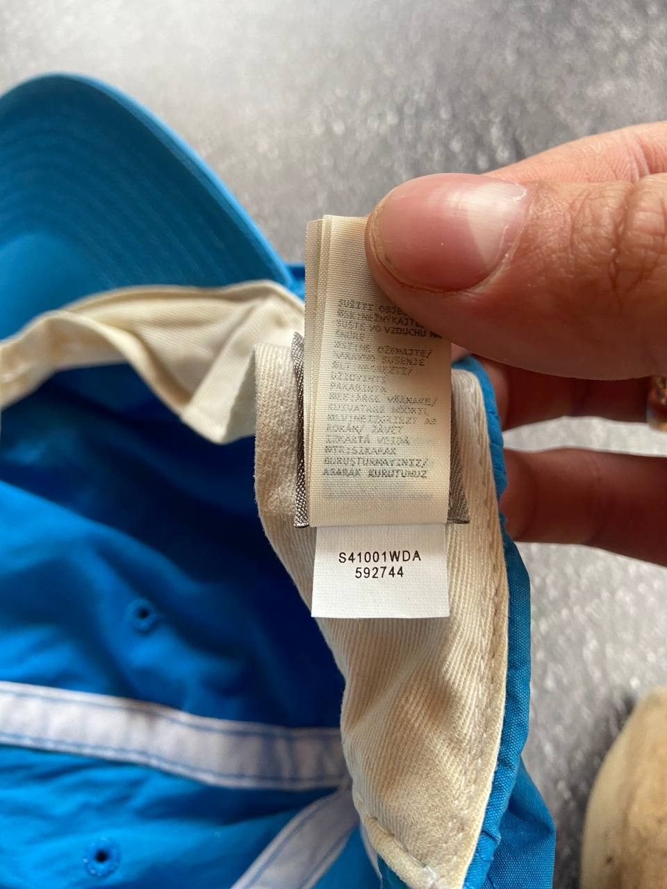Nike Vintage Nike Y2K metal swoosh blue cap Size ONE SIZE - 4 Thumbnail