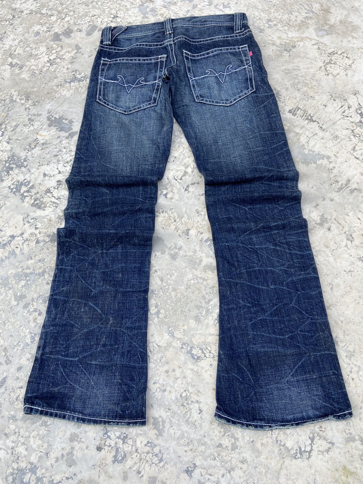 Beauty Beast × Hysteric Glamour × Japanese Brand Vence denim pants flare seritionaries Size 28" / US 6 / IT 42 - 4 Thumbnail