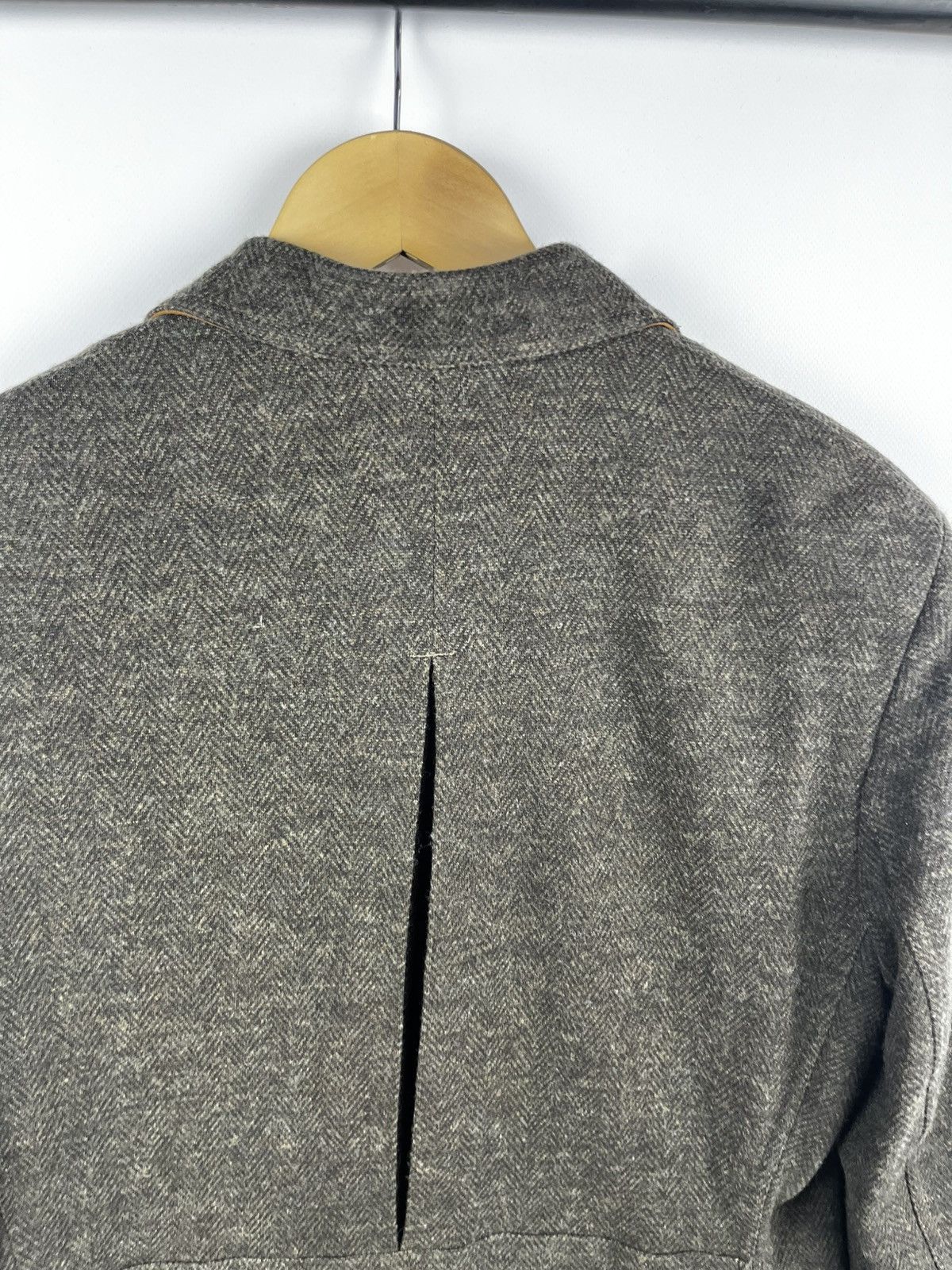 Polo Ralph Lauren Polo Ralph Lauren 10 Green Herringbone Jacquard Blazer Size L / US 10 / IT 46 - 8 Thumbnail