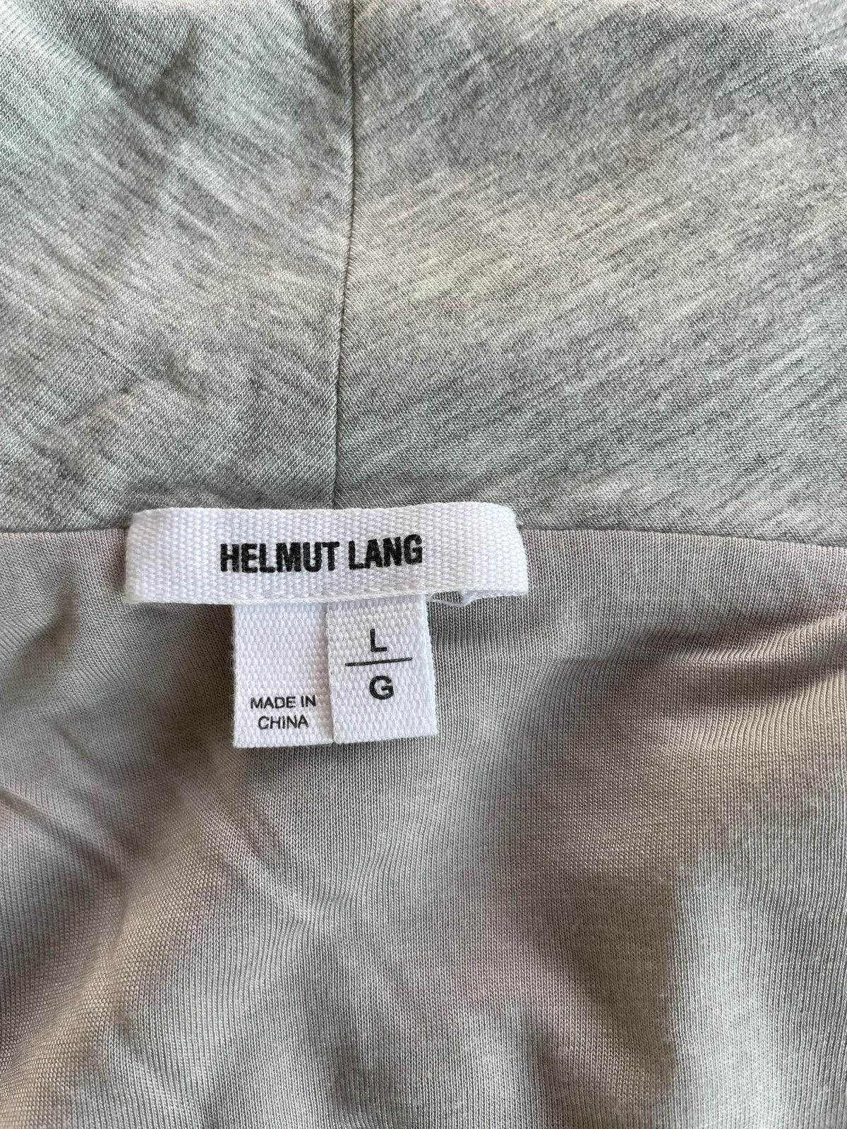 Helmut Lang × Japanese Brand Helmut Lang Asymmetrical Sweatshirt Zip Japanese Size L / US 10 / IT 46 - 6 Thumbnail