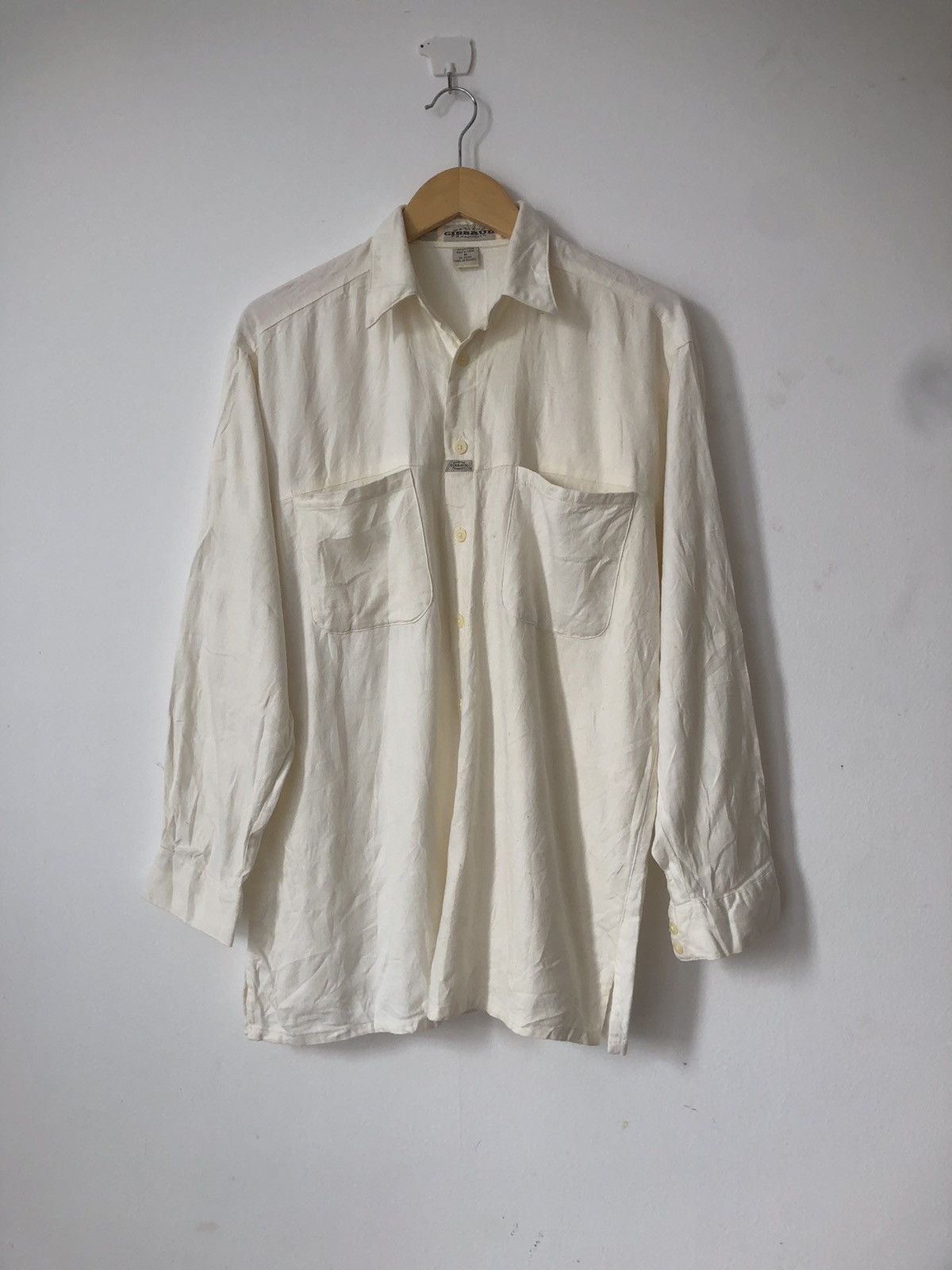 Marithe + Francois Girbaud White shirt Size US M / EU 48-50 / 2 - 1 Thumbnail