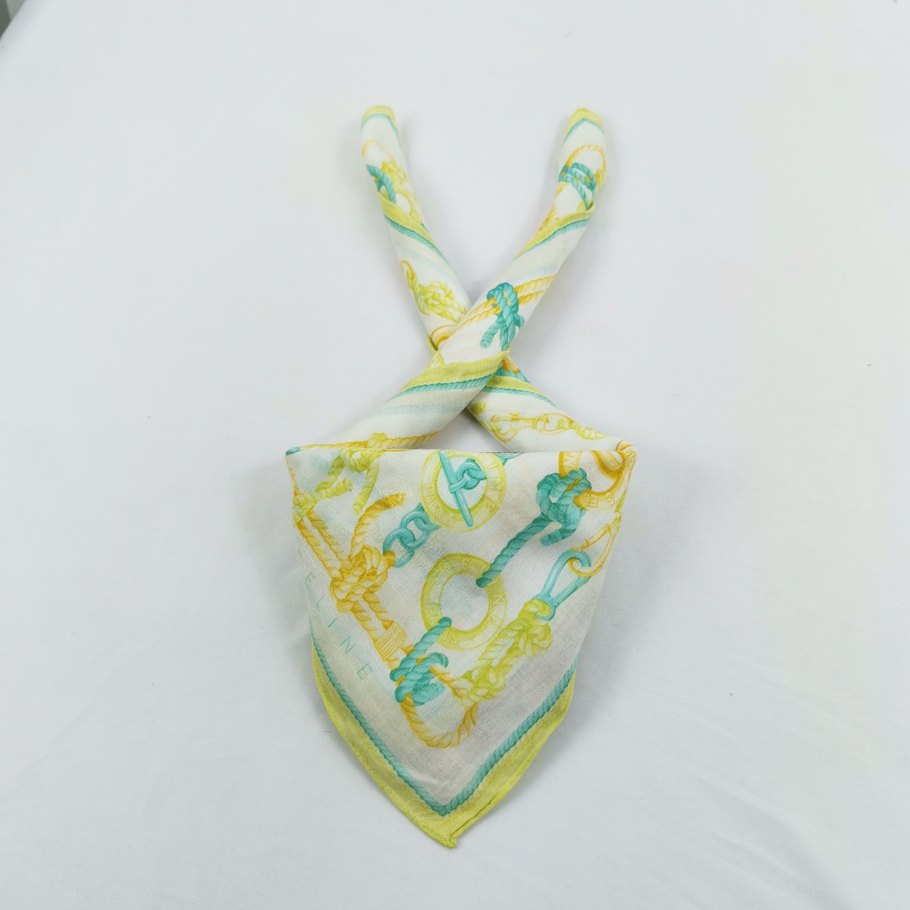 Celine Vintage Celine Handkerchief Neckerchief Bandana Size ONE SIZE - 1 Thumbnail