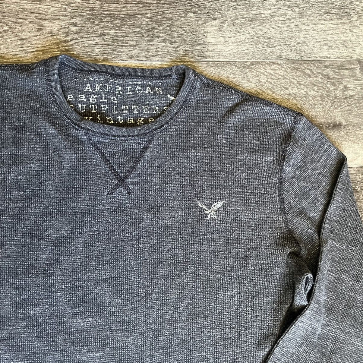 American Eagle Outfitters Vintage Y2K American Eagle Outfitters Thermal Longsleeve Tee Size US L / EU 52-54 / 3 - 3 Thumbnail