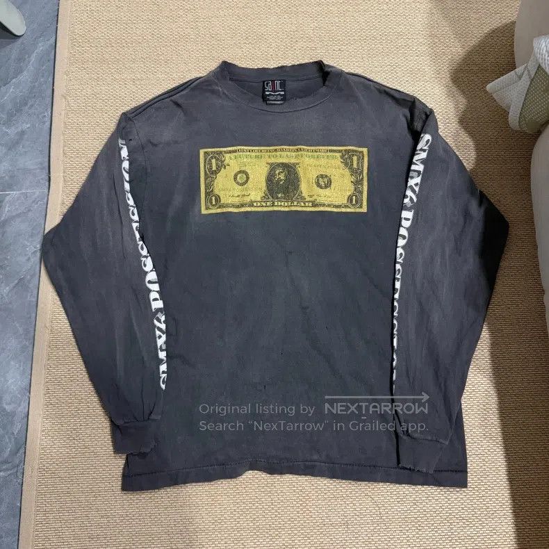 Saint Michael Saint Michael Out of print US dollar washed black limited Size US L / EU 52-54 / 3 - 1 Thumbnail
