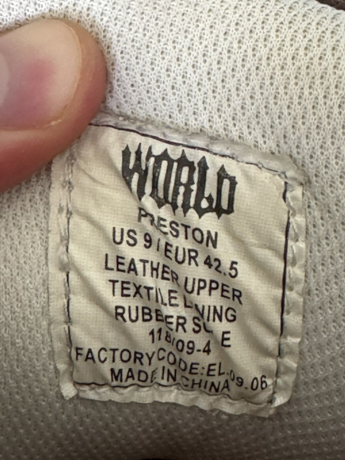 Hook-Ups Y2K Vintage World Industries Baggy Skate Shoes Rare Brown Size US 9 / EU 42 - 8 Thumbnail