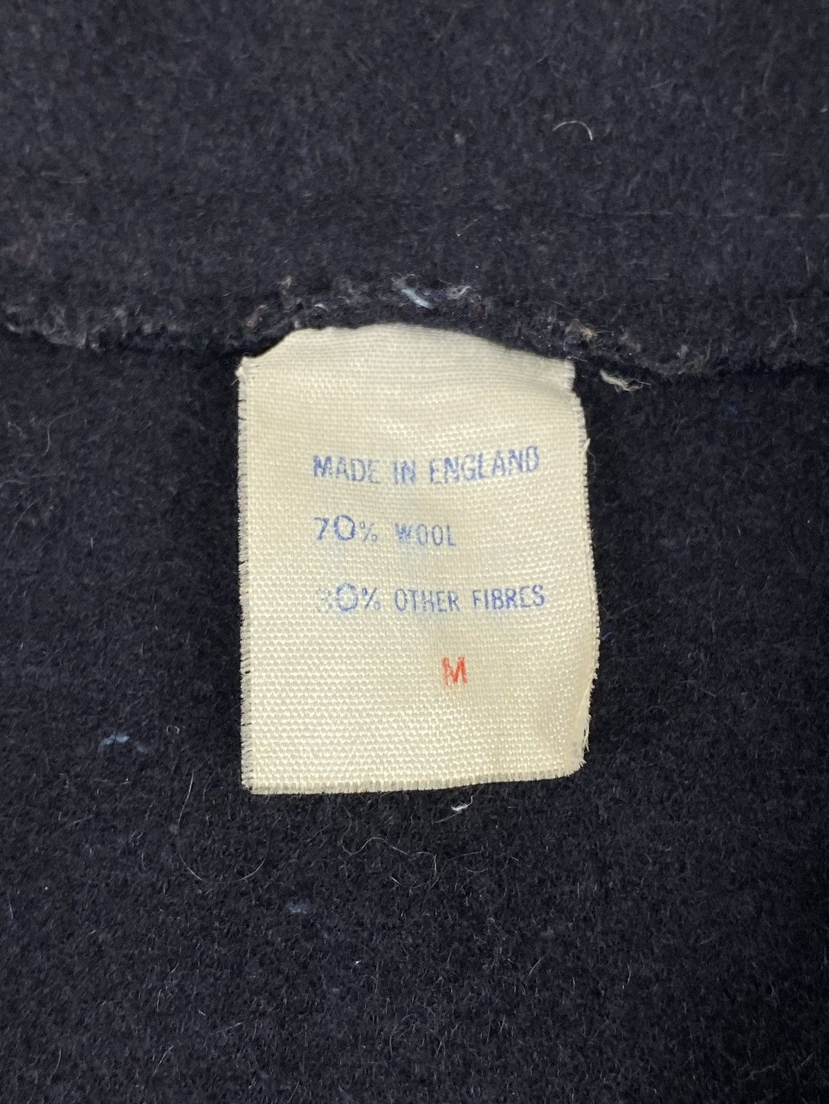 Vintage 1970’s Vintage British Workwear Navy Wool Donkey Jacket Size US M / EU 48-50 / 2 - 4 Thumbnail