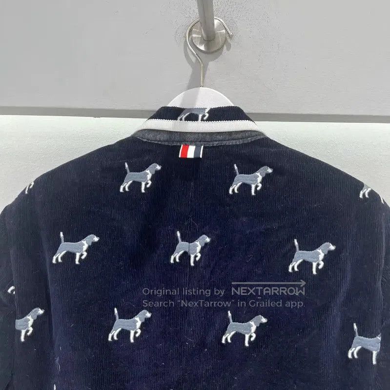 Thom Browne Thom Browne Multicolor Men's Blazer with Dog Print . Size US M / EU 48-50 / 2 - 3 Thumbnail