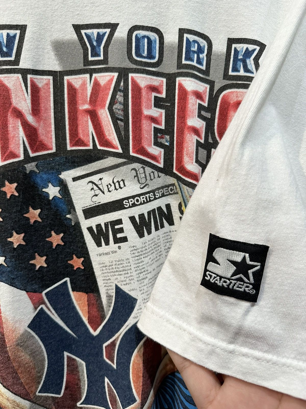 New York Yankees × Vintage 1996 New York Yankees starter Size US XL / EU 56 / 4 - 5 Thumbnail