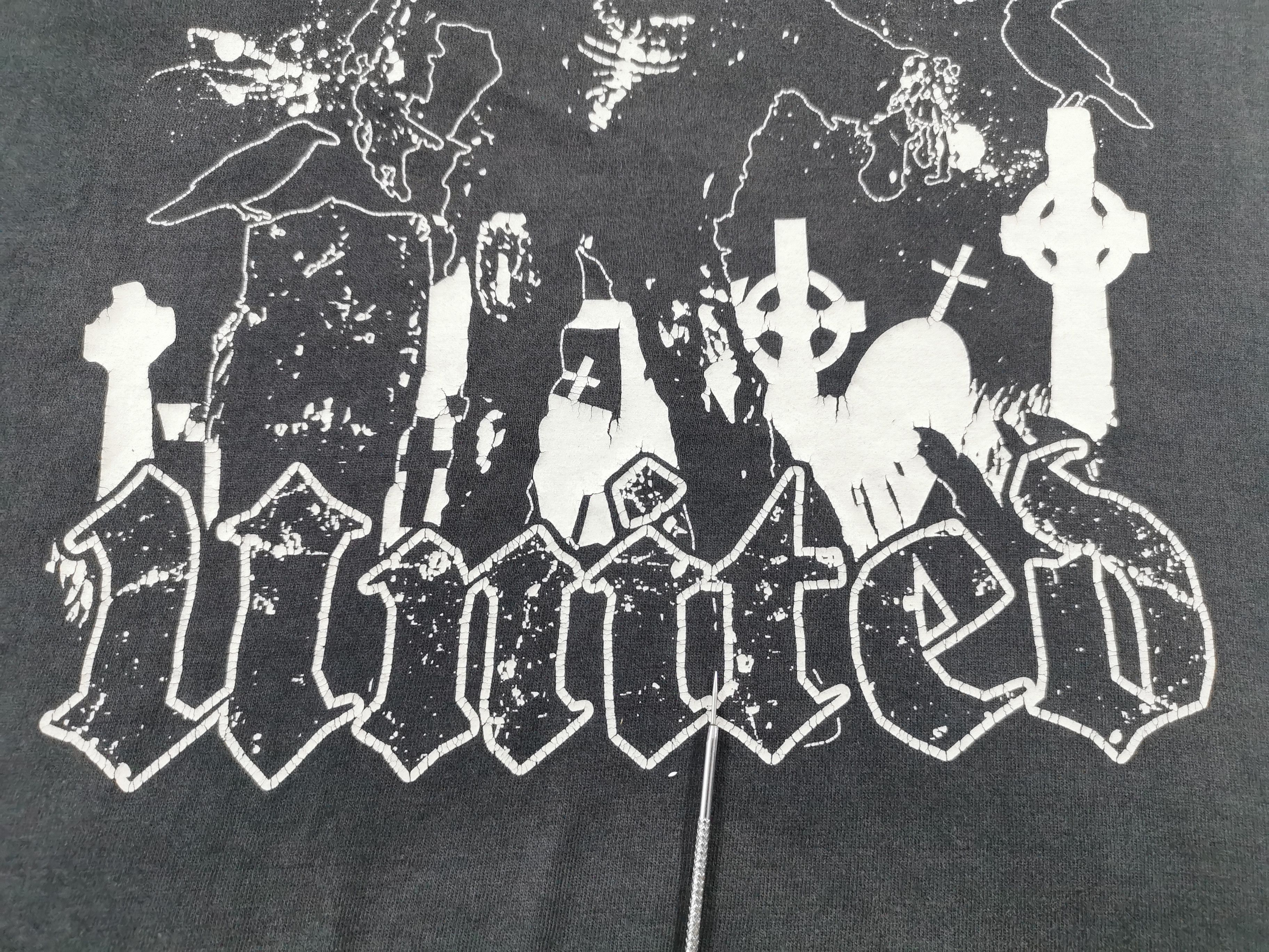 Band Tees Distressed Vintage 90's United Japanese Band T Shirt Size M Size US M / EU 48-50 / 2 - 6 Thumbnail