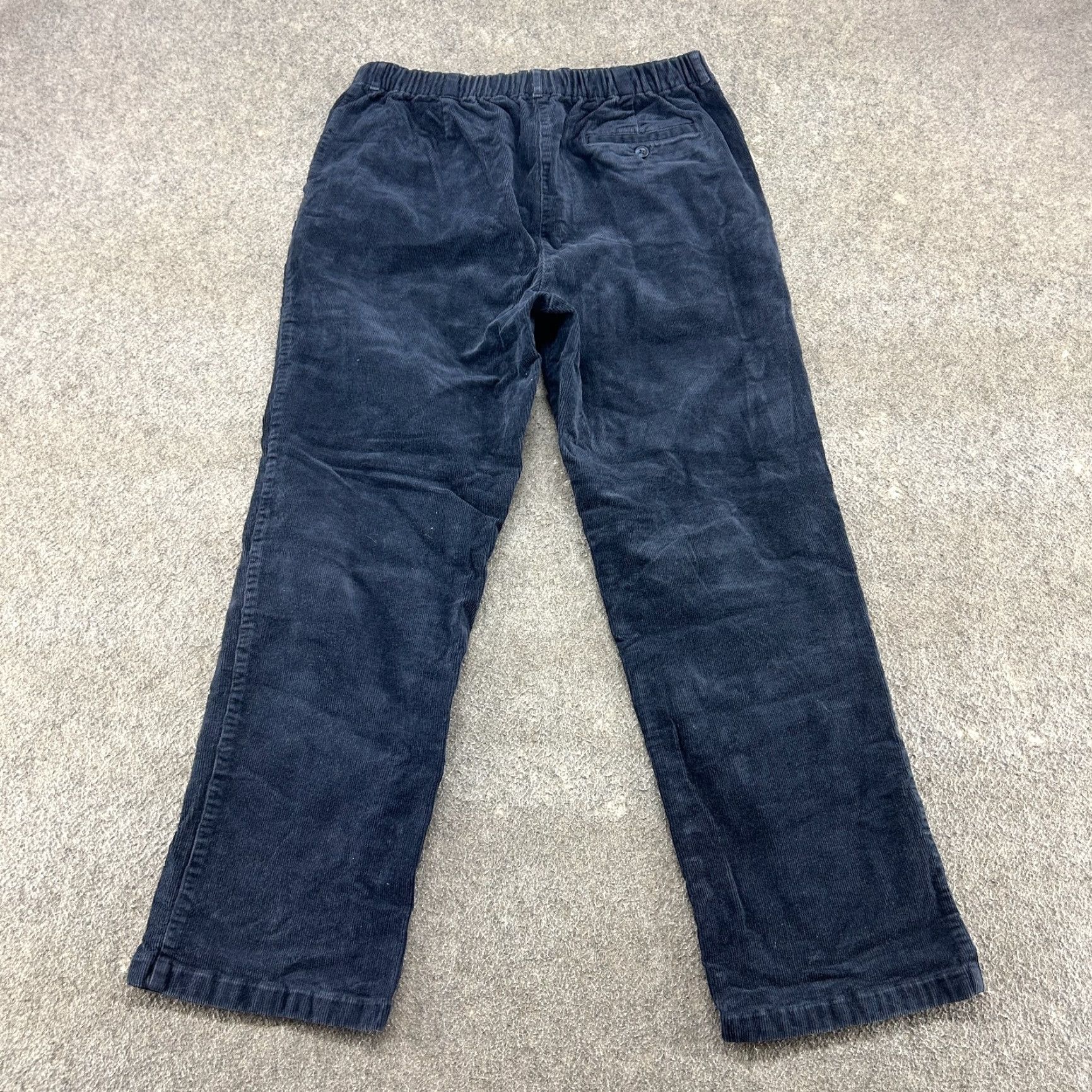 Vintage LL Bean Pants Women 16 Blue Chino Corduroy Straight Classic Fit Cotton Stretch Jeans Trousers Casual Womens Boyfriend? Size 38" / US 16 / IT 52 - 5 Thumbnail