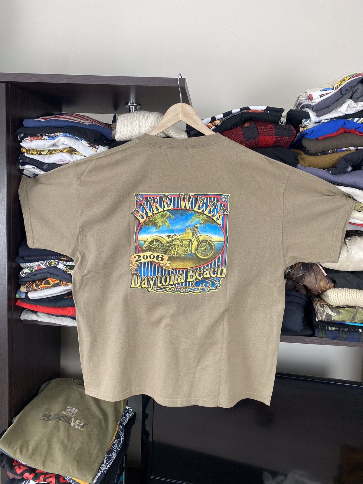 Gildan × Vintage Vintage Y2K Bike Week Shirt Daytona Motorcycle Biker Tee Size US XL / EU 56 / 4 - 1 Thumbnail