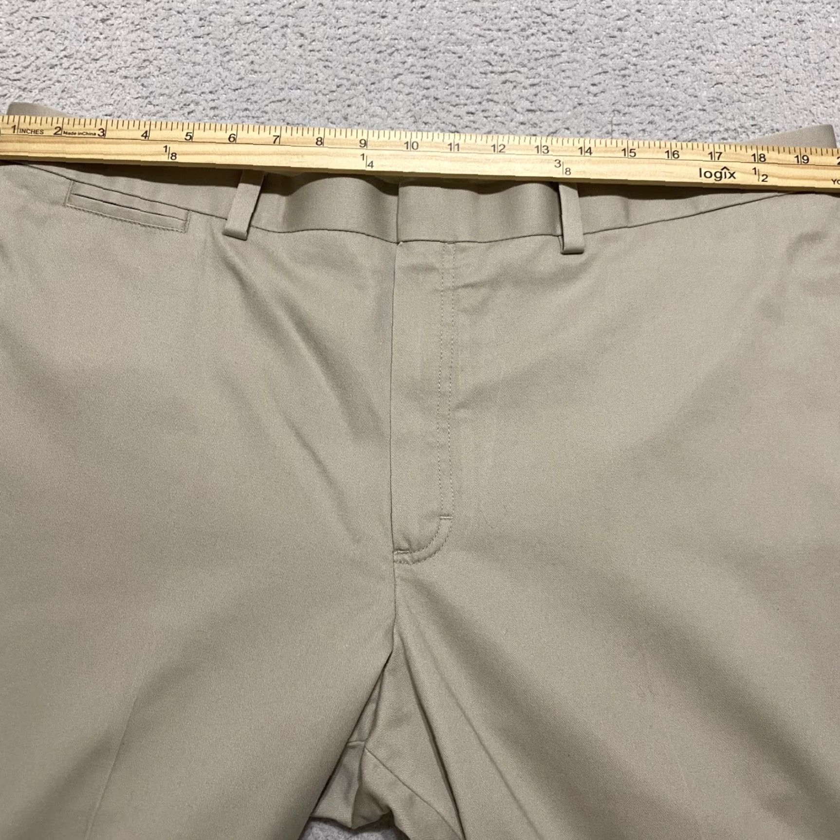 Vintage L.L. Bean Mens Pants Beige Straight Leg Chino High Rise Classic Fit 40 Regular Men’s Vintage No Size US 38 / EU 54 - 7 Thumbnail